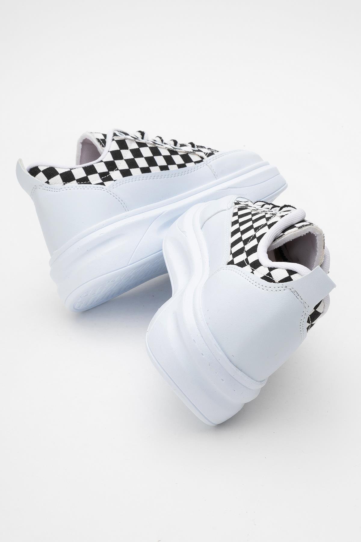 Kadın Anorak Spor Ayakkabı BEYAZ MAT - Görsel 5