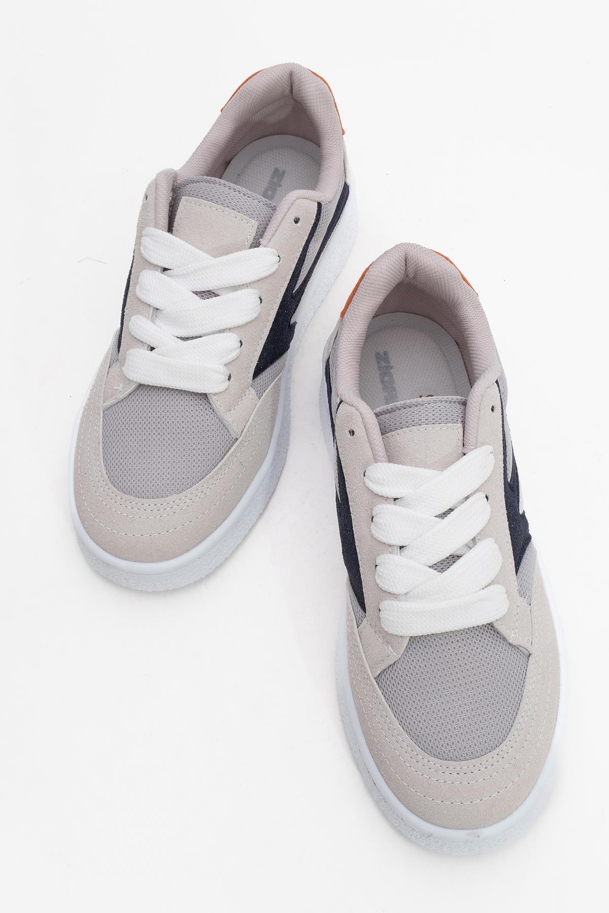 Kadın Anorak Spor Ayakkabı LACİ BUZ TABA - Görsel 6