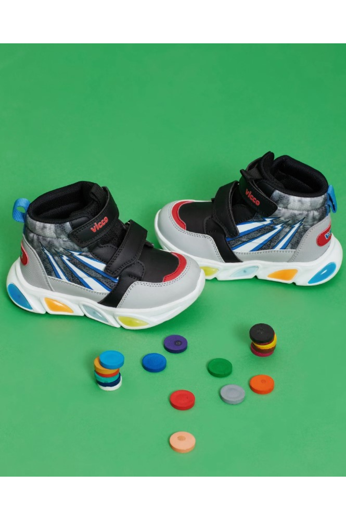 David Phylon Kauçuk Taban Ortopedik Işıklı Çocuk Bot - Görsel 3