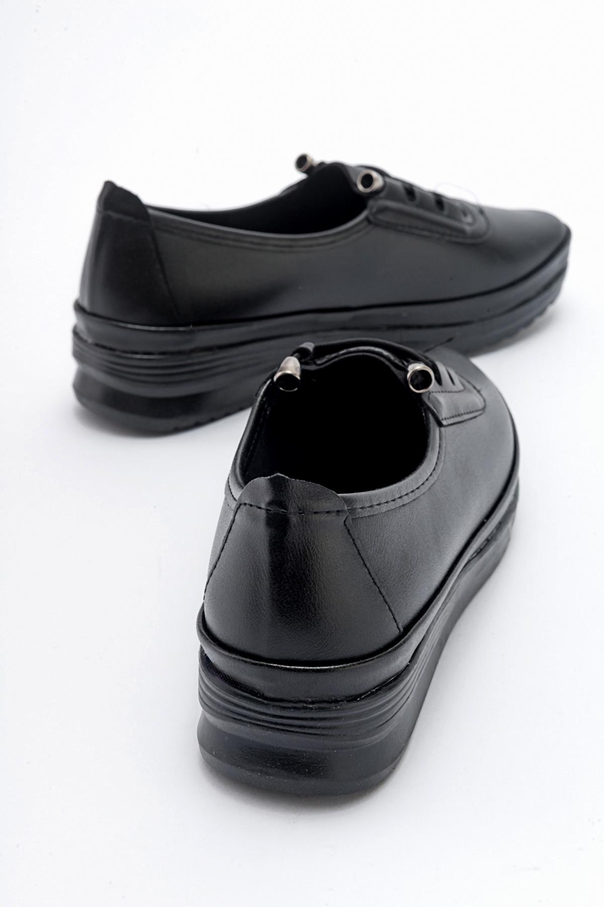 Kaydırmaz Günlük Ayakkabı SİYAH KOT SİYAH - Görsel 5