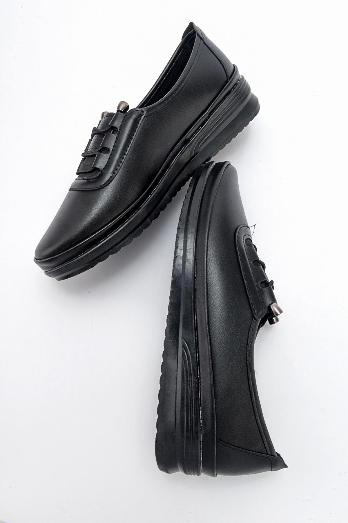 Kaydırmaz Günlük Ayakkabı SİYAH KOT SİYAH - Görsel 7