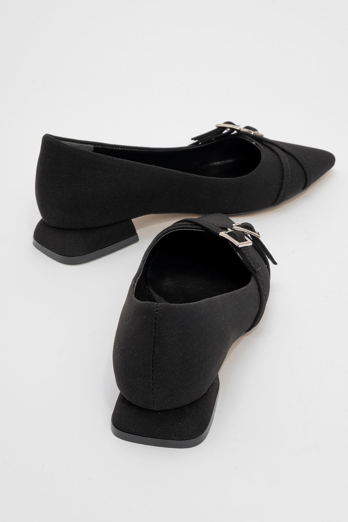 Kadın Çapraz Kemer Günlük Ayakkabı SİYAH ZRA - Görsel 5