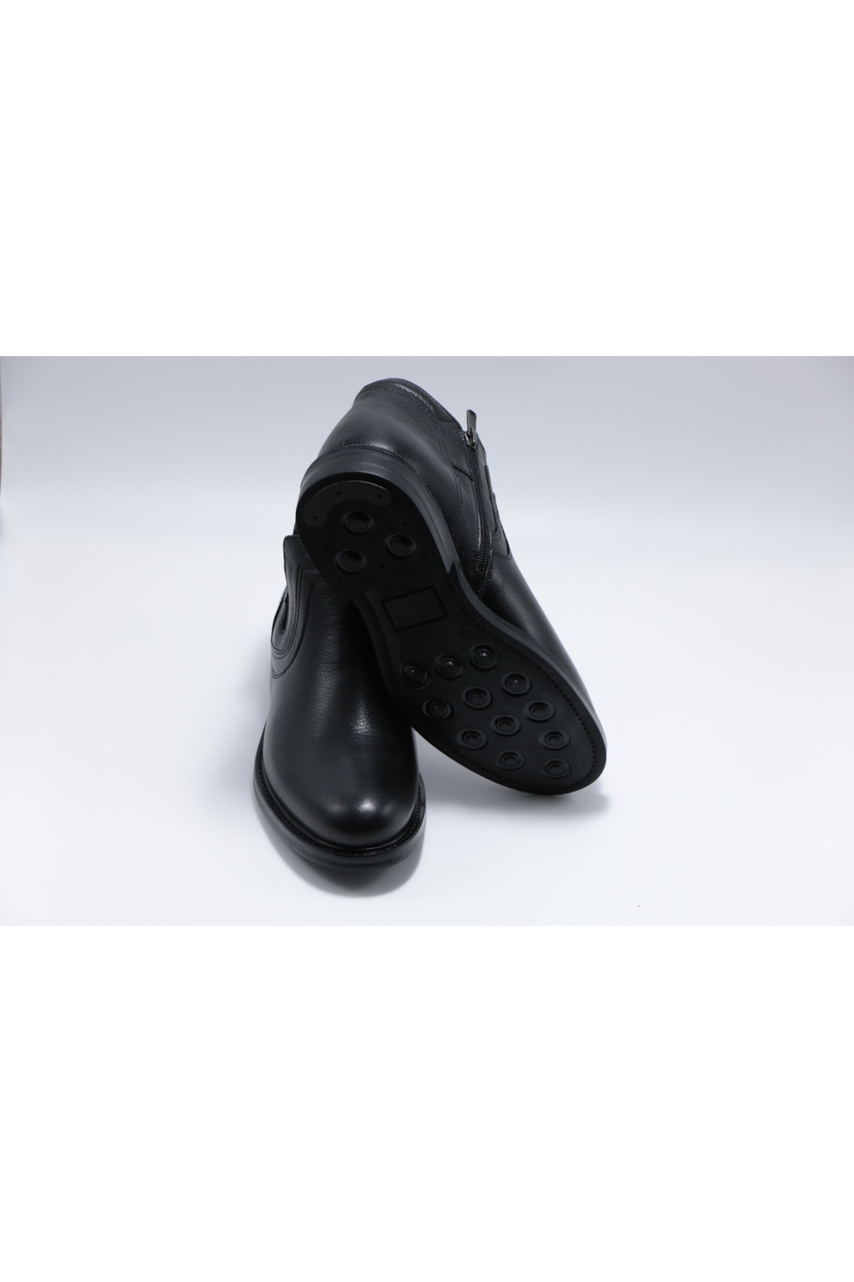 1041 Kauçuk Taban Hakiki Deri Erkek Bot - Görsel 6