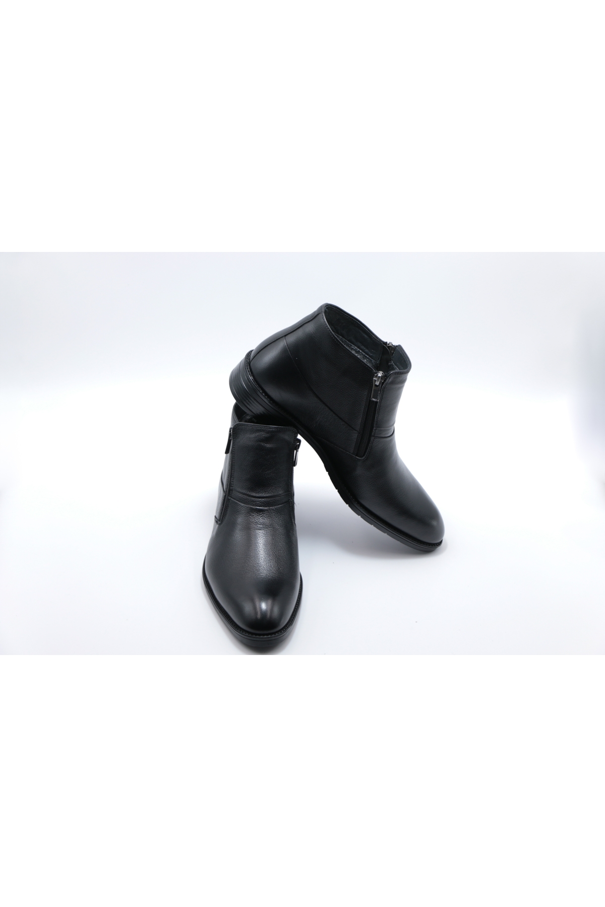 1038 Kauçuk Taban Hakiki Deri Erkek Bot - Görsel 4