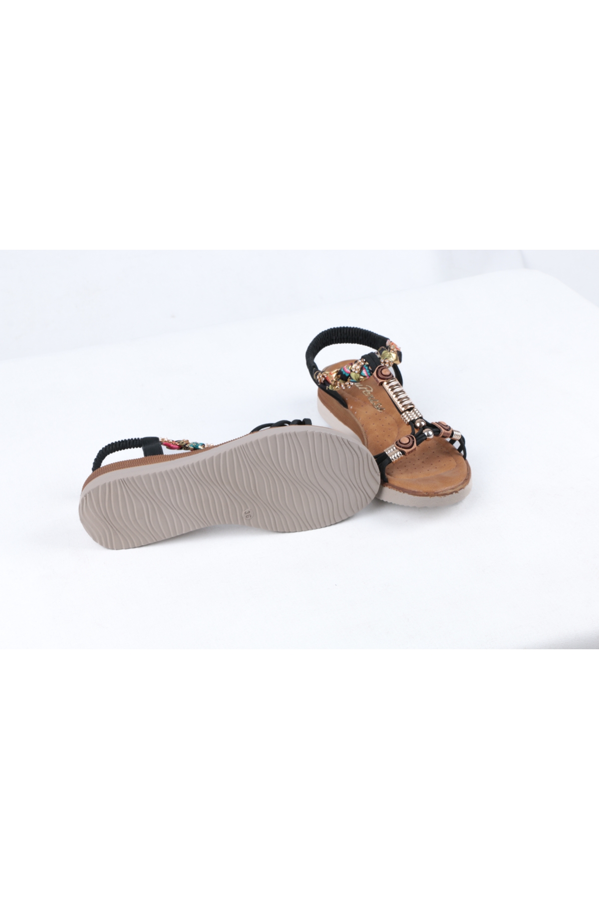 S.p Ortopedik Taban Bayan Sandalet Ayakkabı - Görsel 5