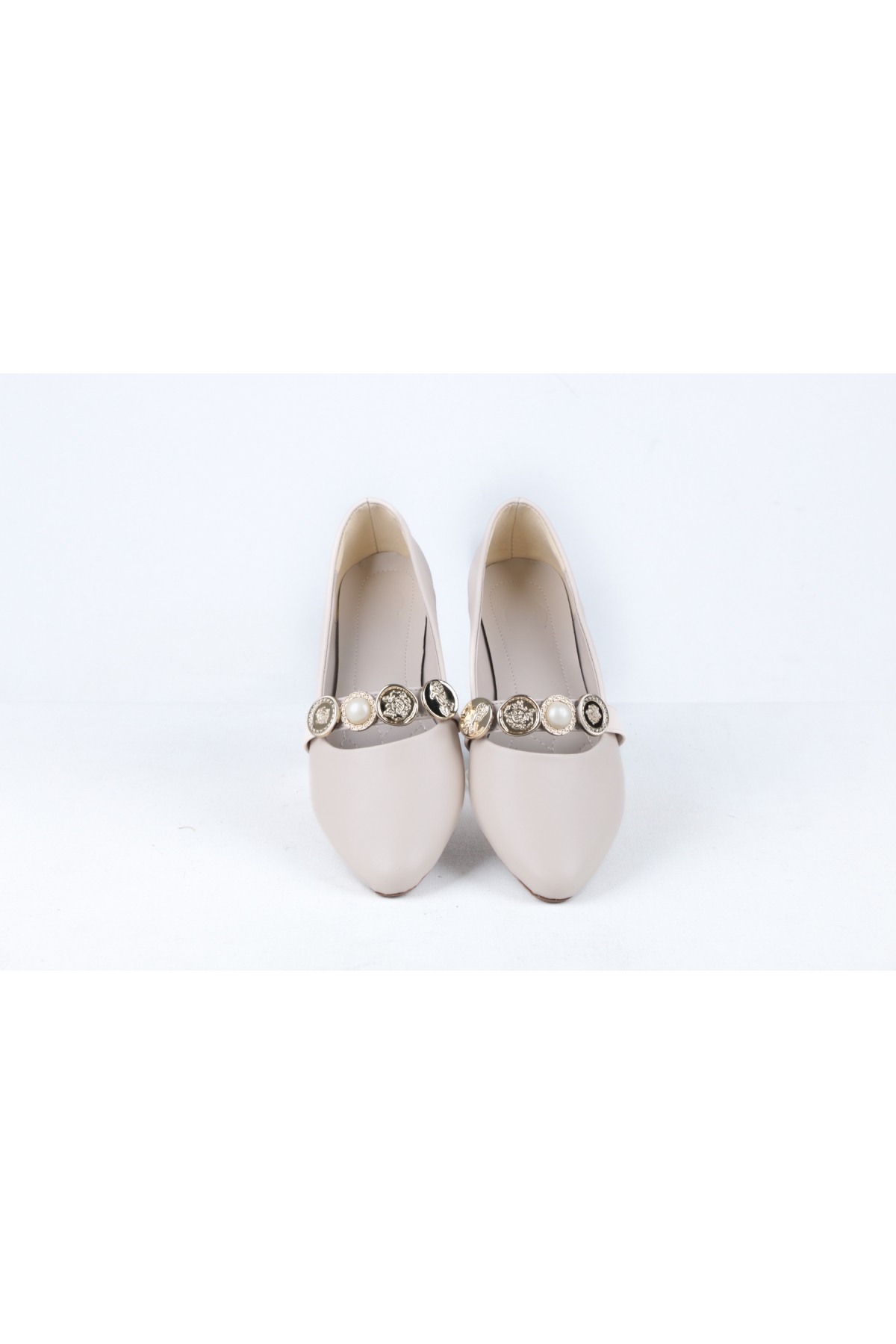 Paralı Toka Günlük Kadın Babet Ayakkabı - Görsel 5