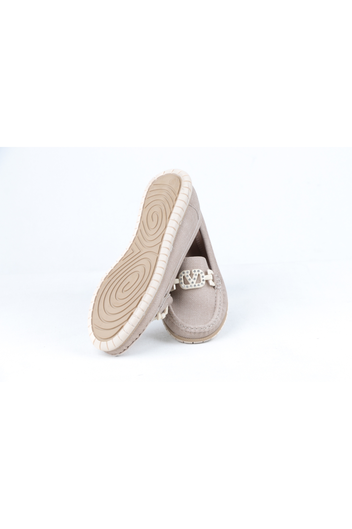 Vizon Taş Tokalı Günlük Kadın Babet Ayakkabı - Görsel 6