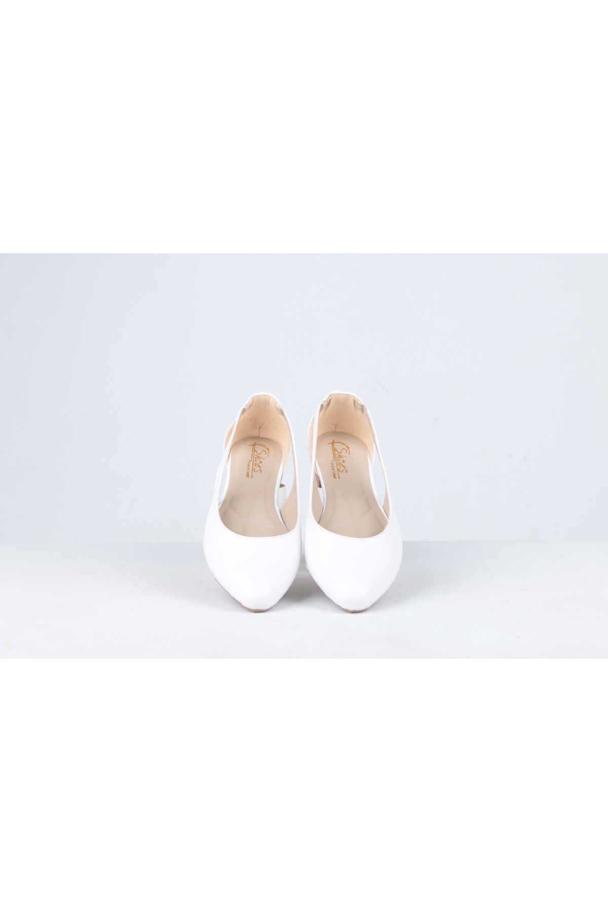 CC 201 Beyaz Bayan Babet Ayakkabı - Görsel 4