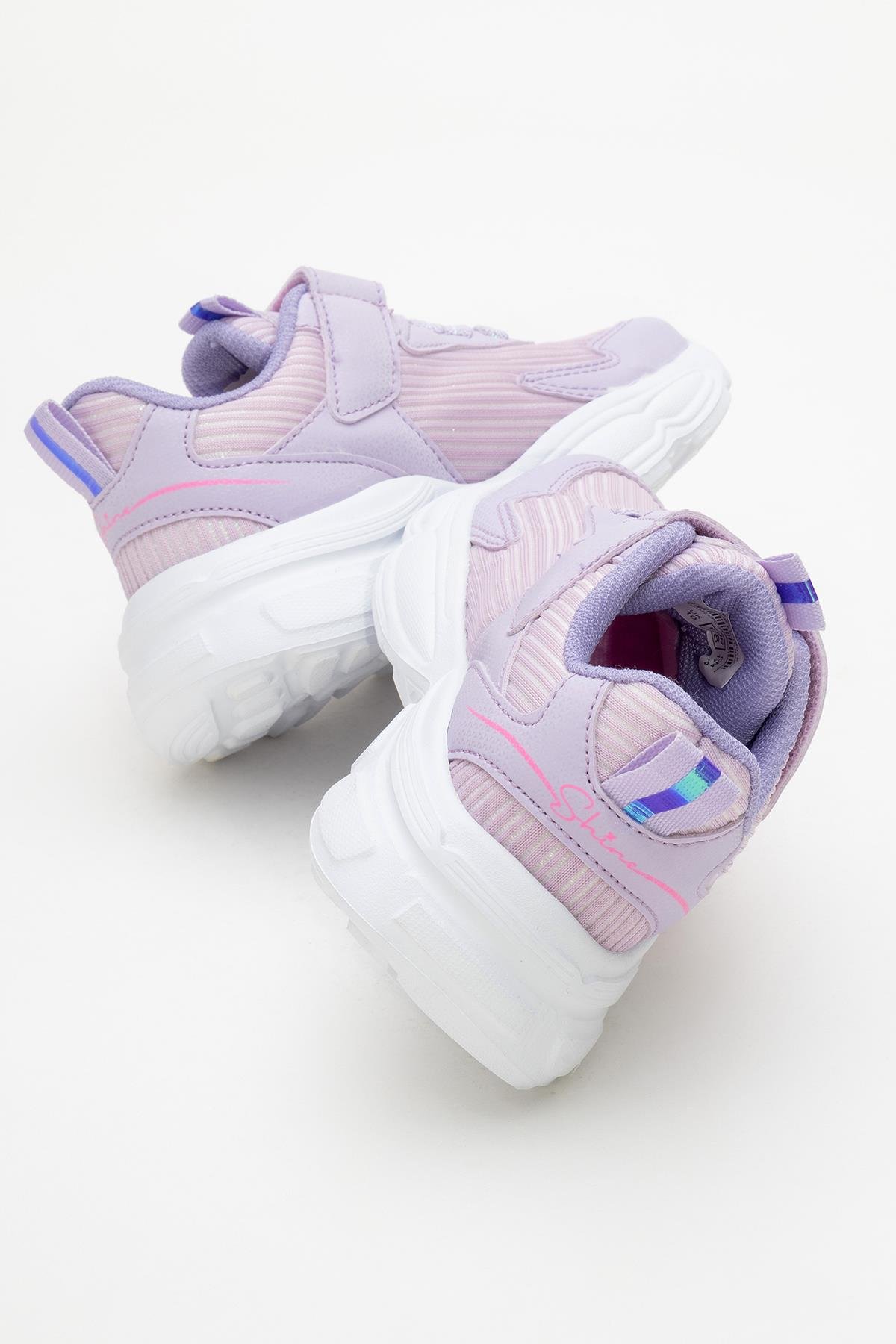 Cırtlı Bağlı Anorak Çocuk Spor Ayakkabı 26-30 LİLA - Görsel 5