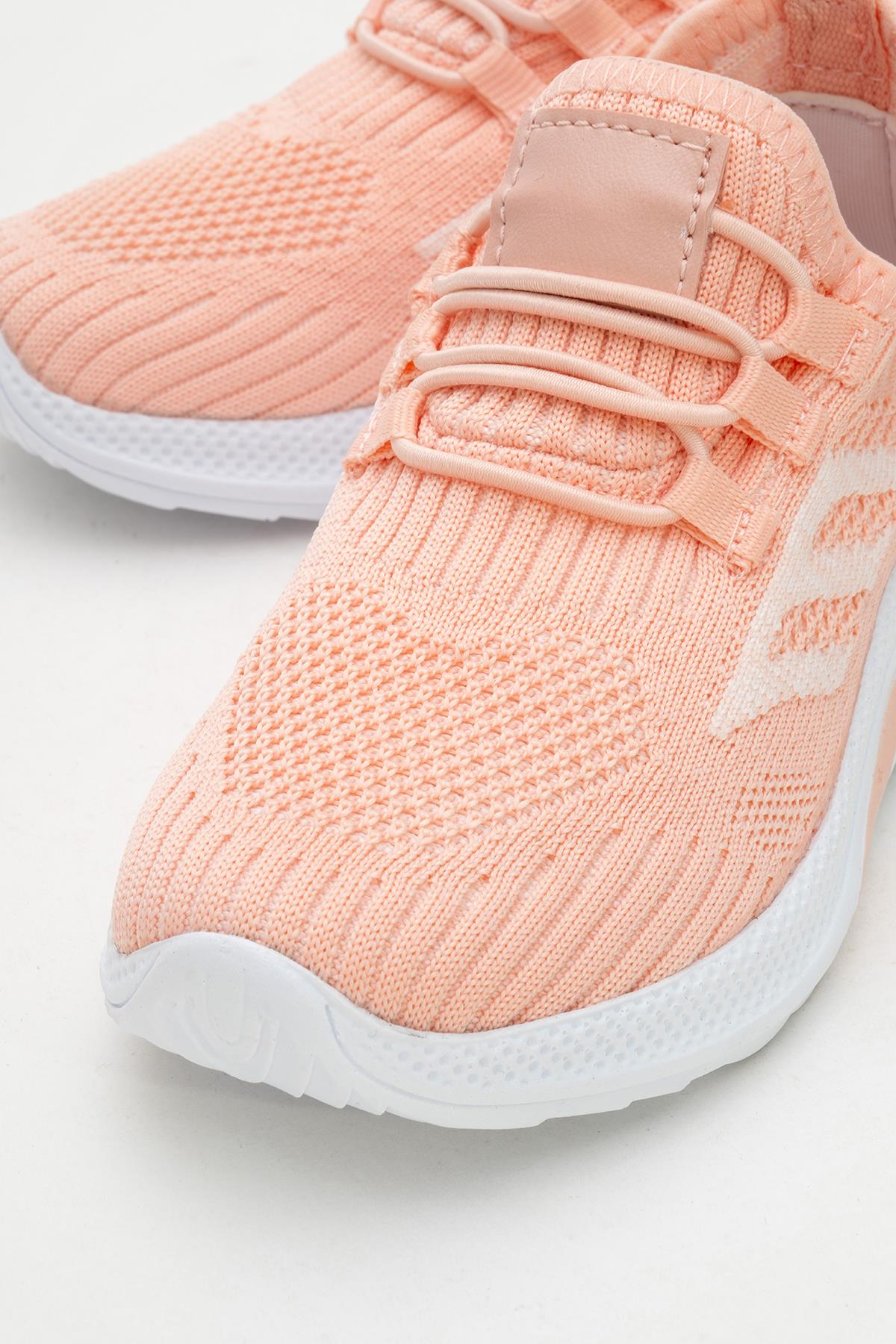 Triko Çocuk Spor Ayakkabı 31-35 PUDRA - Görsel 4