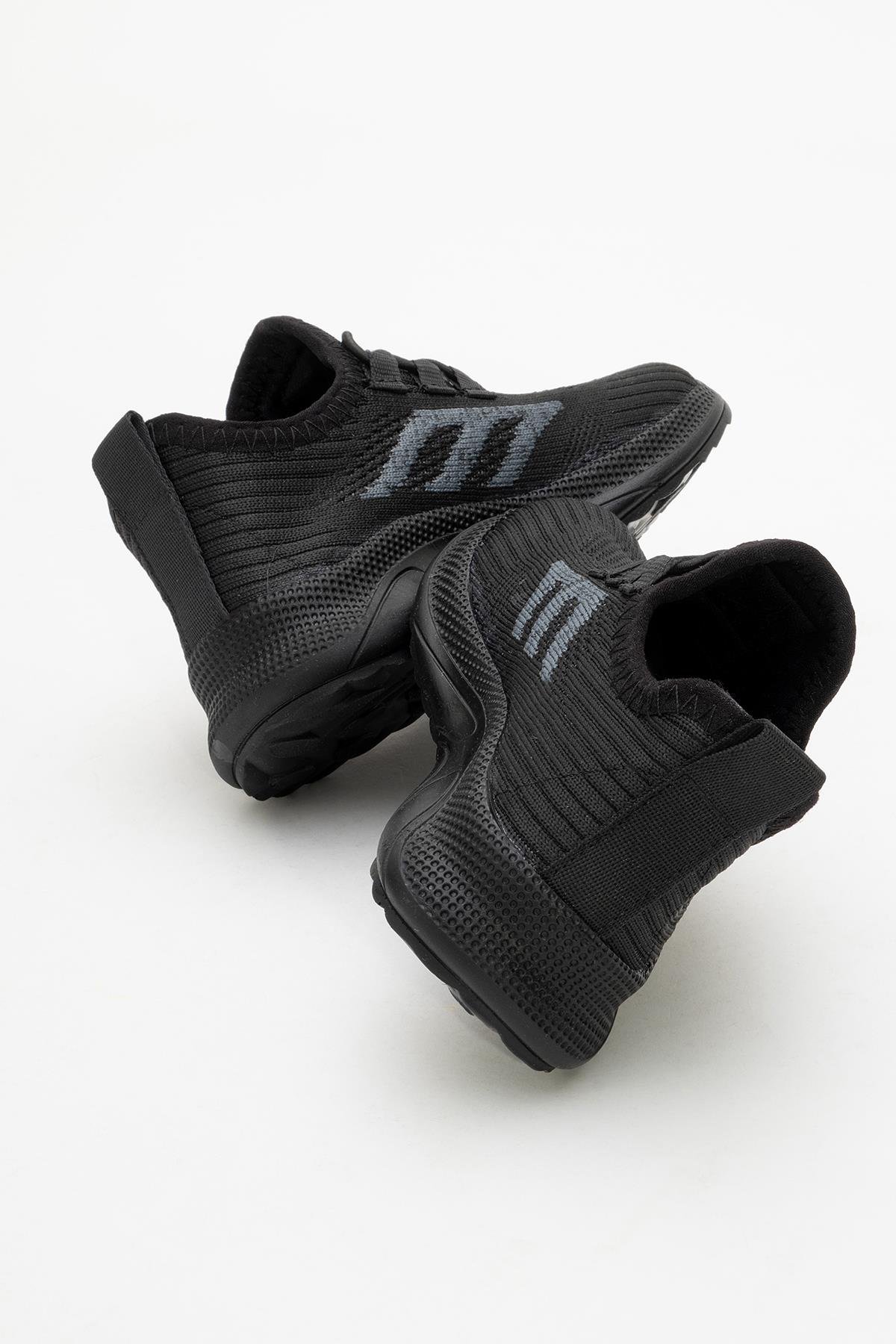 Triko Çocuk Spor Ayakkabı 31-35 SİYAH SİYAH - Görsel 5