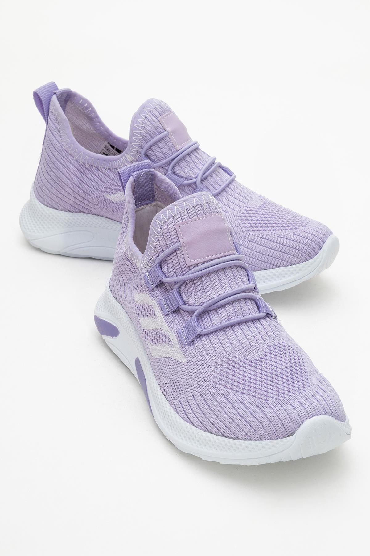 Triko Çocuk Spor Ayakkabı 31-35 LİLA - Görsel 2