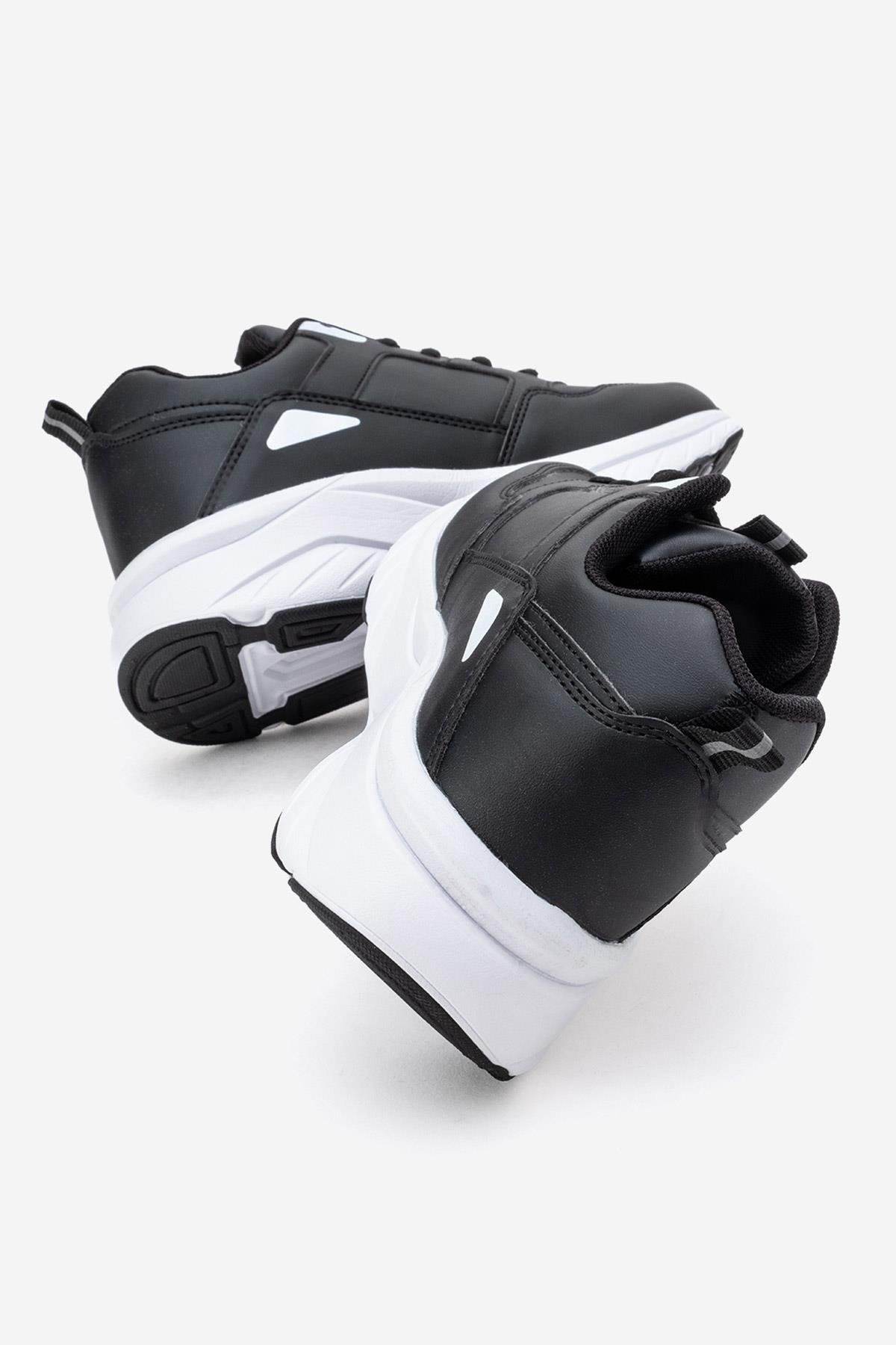 Kadın Spor Ayakkabı; SİYAH BEYAZ - Görsel 5