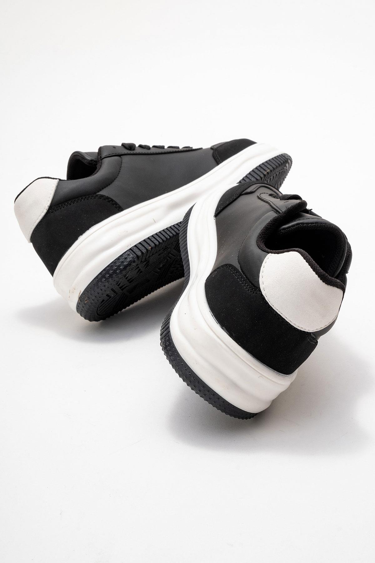 Kadın Spor Ayakkabı; SİYAH BEYAZ - Görsel 5