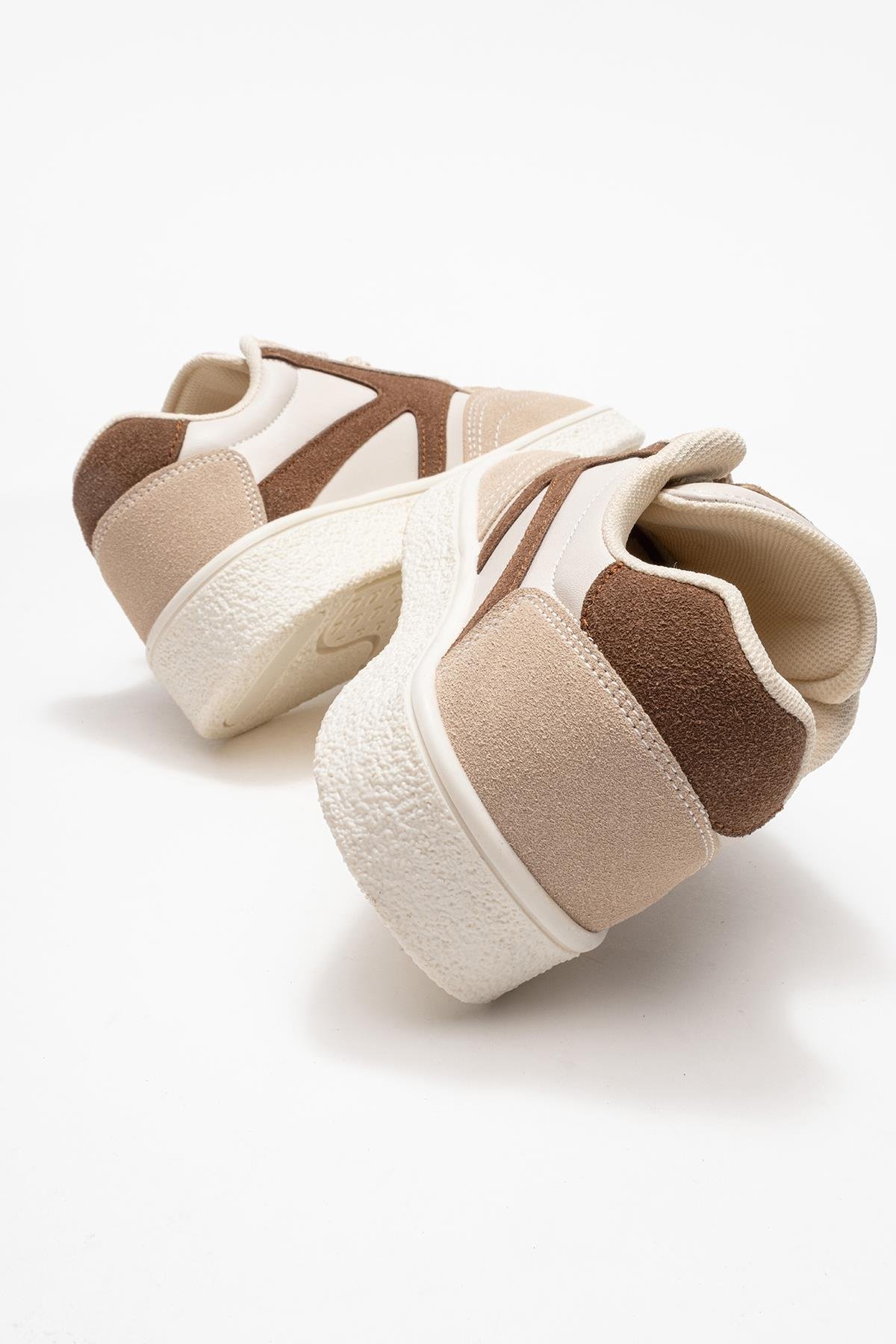 Kadın Anorak Spor Ayakkabı BEJ KAHVE - Görsel 5