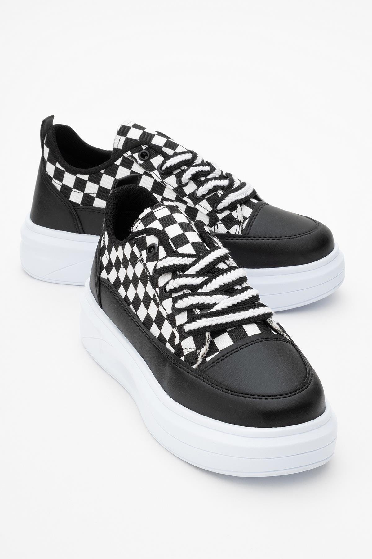 Kadın Anorak Spor Ayakkabı SİYAH DAMA - Görsel 2