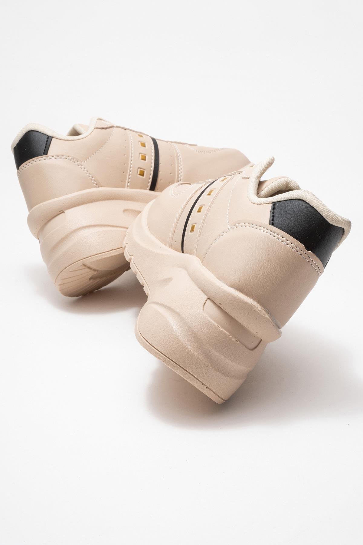 Kadın Spor Ayakkabı; BEJ - Görsel 5