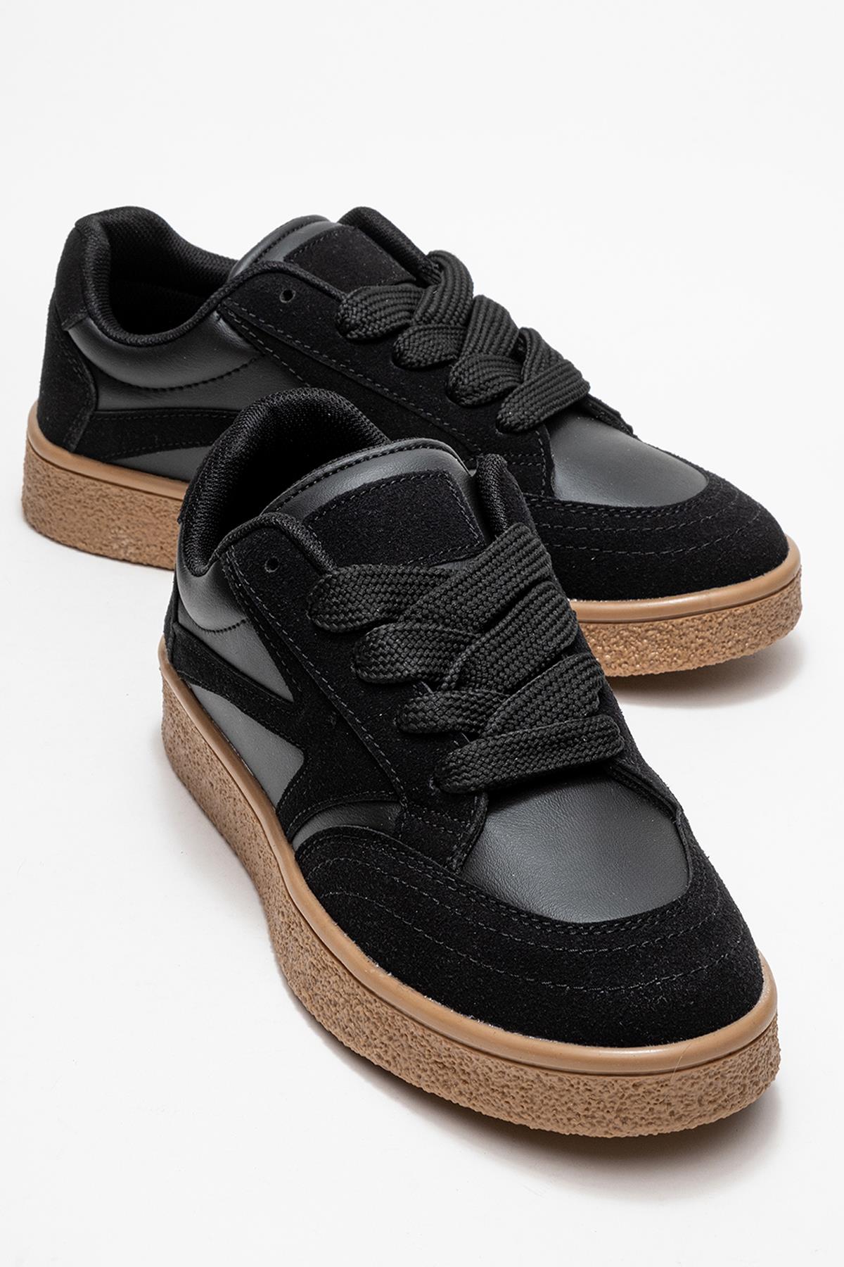 Kadın Anorak Spor Ayakkabı SİYAH - Görsel 2