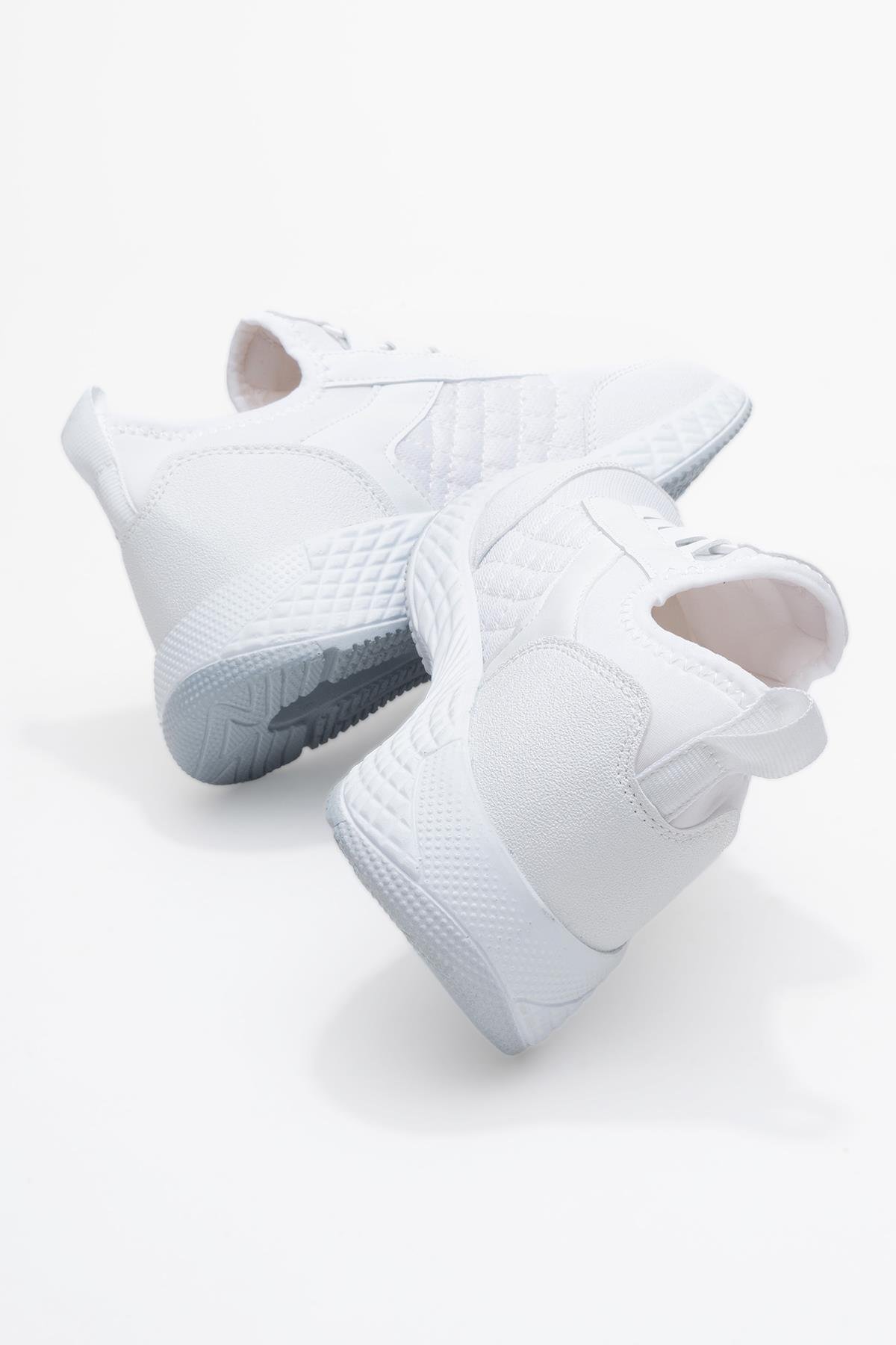 Kadın Anorak Spor Ayakkabı BEYAZ BUZ - Görsel 6