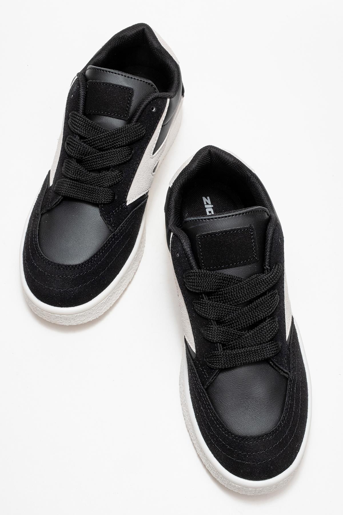 Kadın Anorak Spor Ayakkabı SİYAH BUZ - Görsel 6