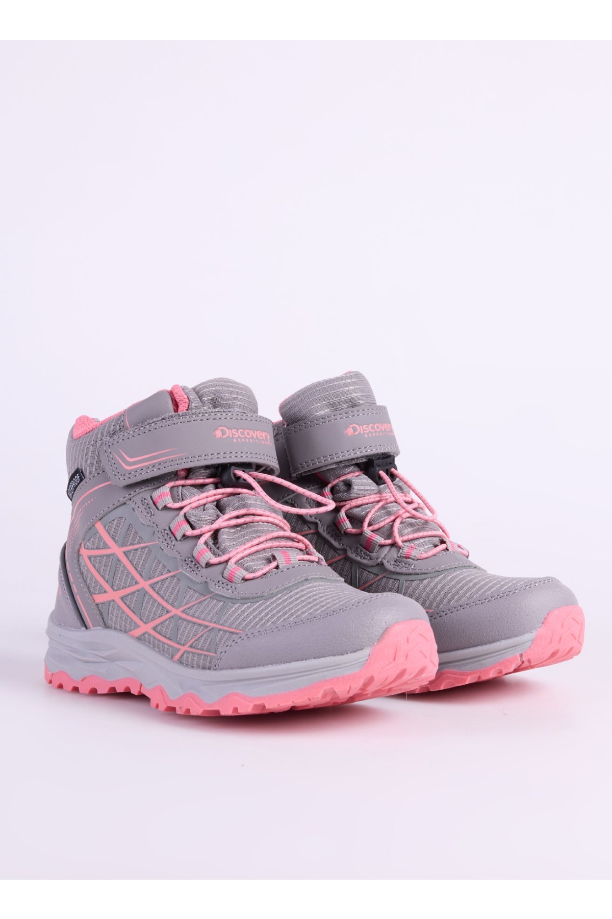 Gri - Pembe Kız Çocuk Bot LEONA-G - Görsel 3