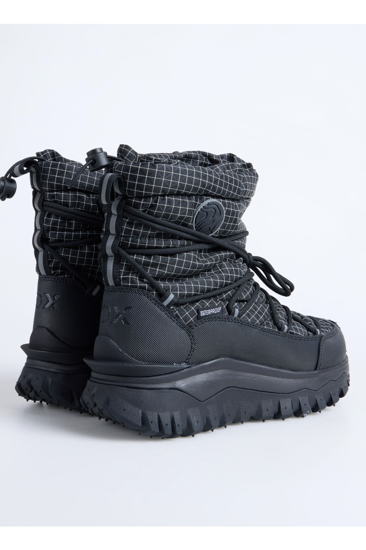 Siyah Kadın Kar Botu RICO-ANNES - Görsel 4