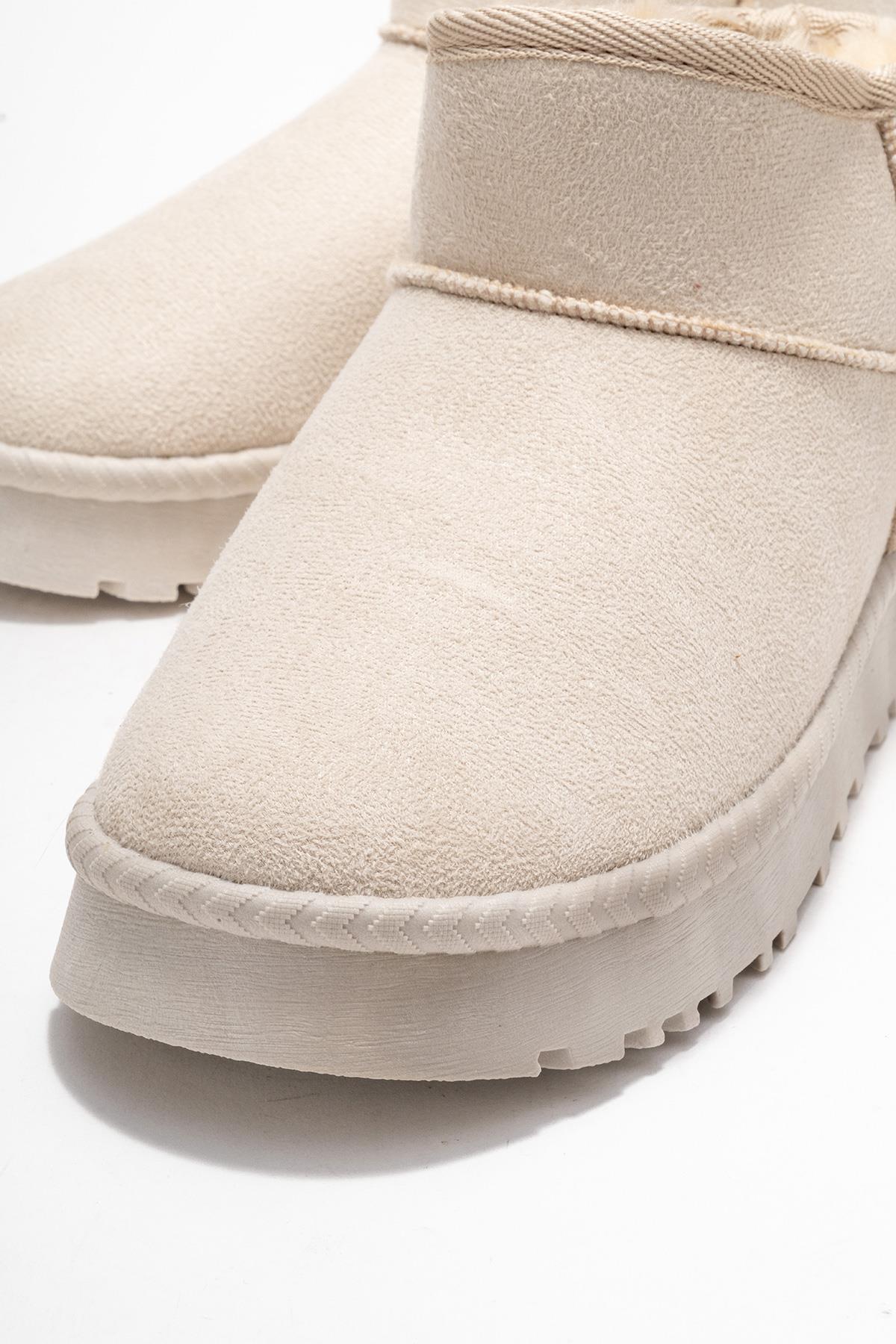 Alçak Tabanlı Mini Bot BEJ - Görsel 4