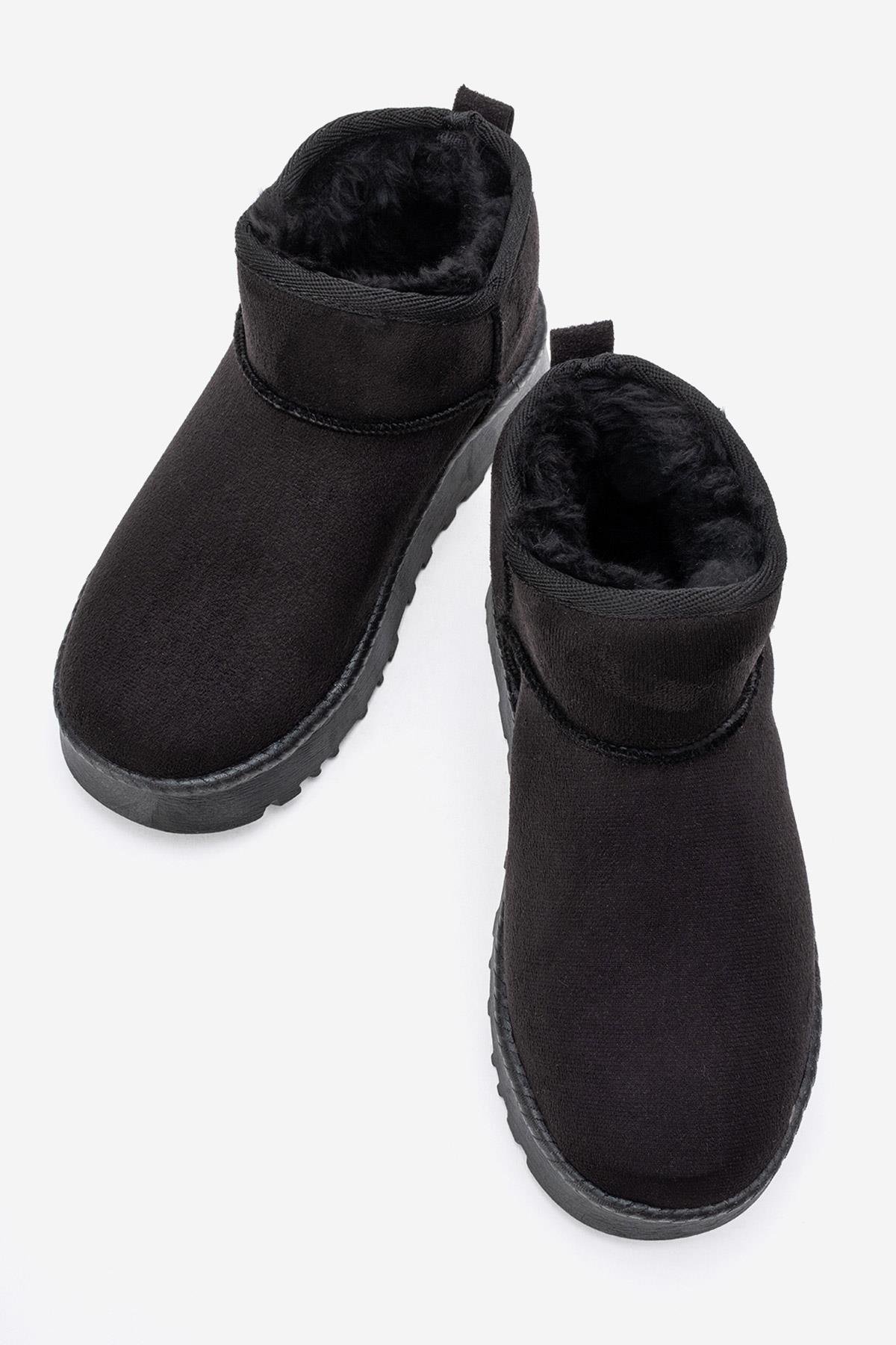 Alçak Tabanlı Mini Bot SİYAH - Görsel 6