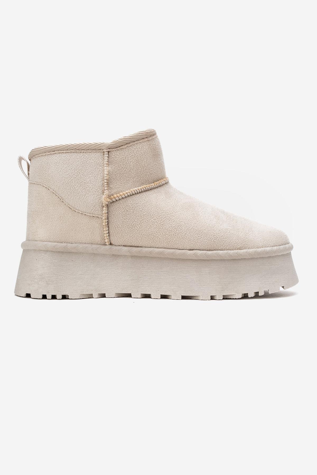 Yüksek Tabanlı Mini Bot BEJ - Görsel 3