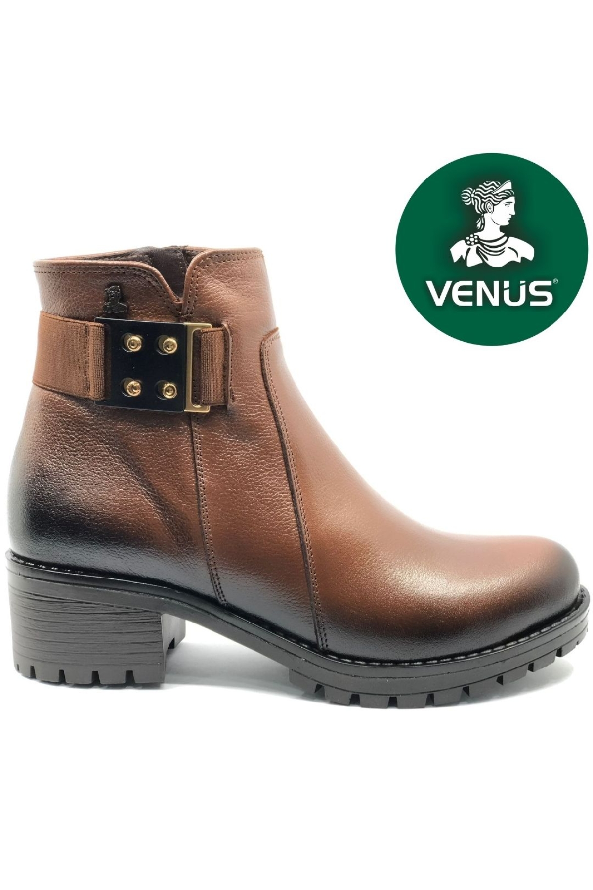 Burssella Hakiki Deri Kaymaz Taban Ortopedik Kadın Bot - Görsel 4