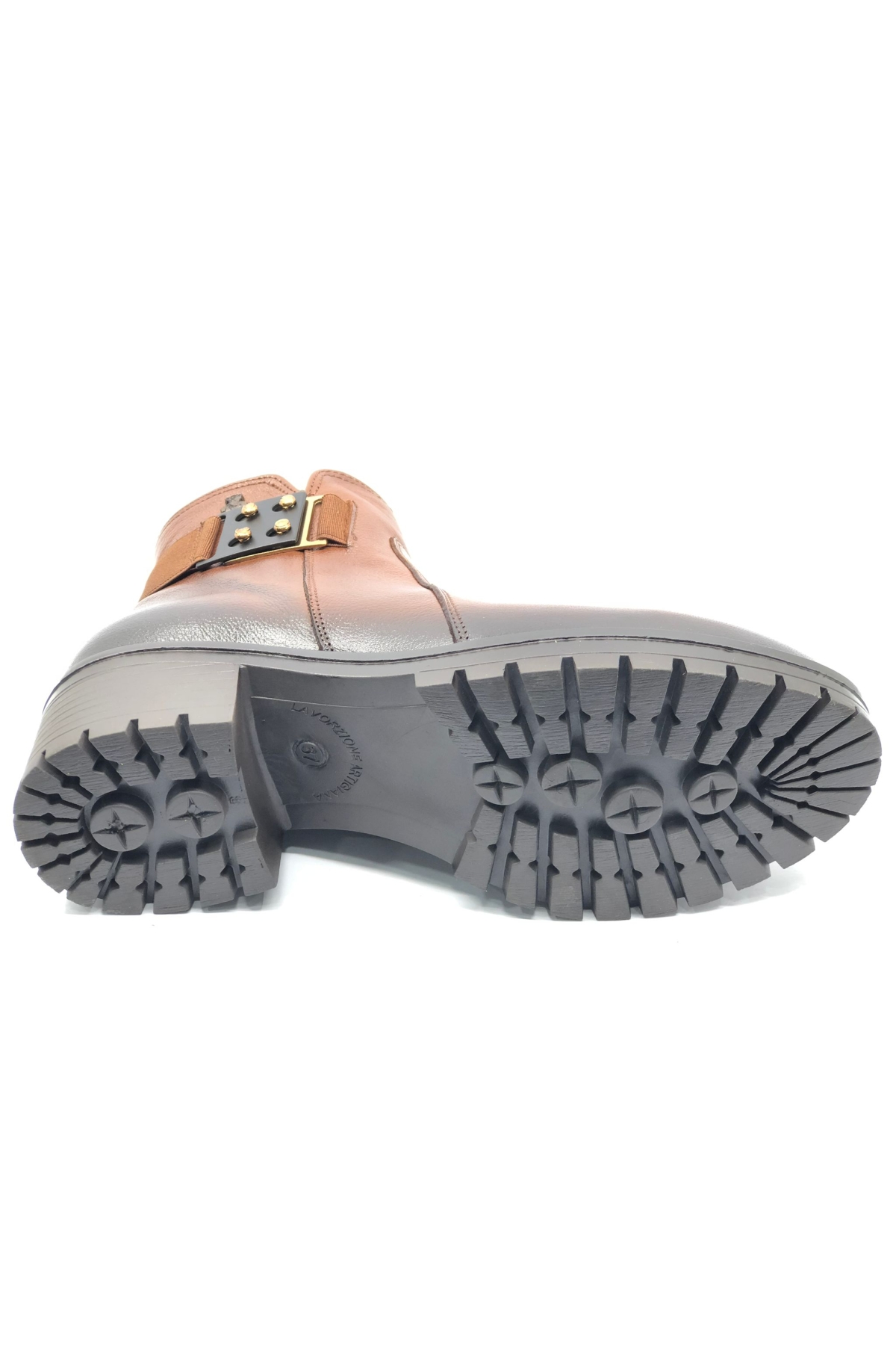 Burssella Hakiki Deri Kaymaz Taban Ortopedik Kadın Bot - Görsel 7