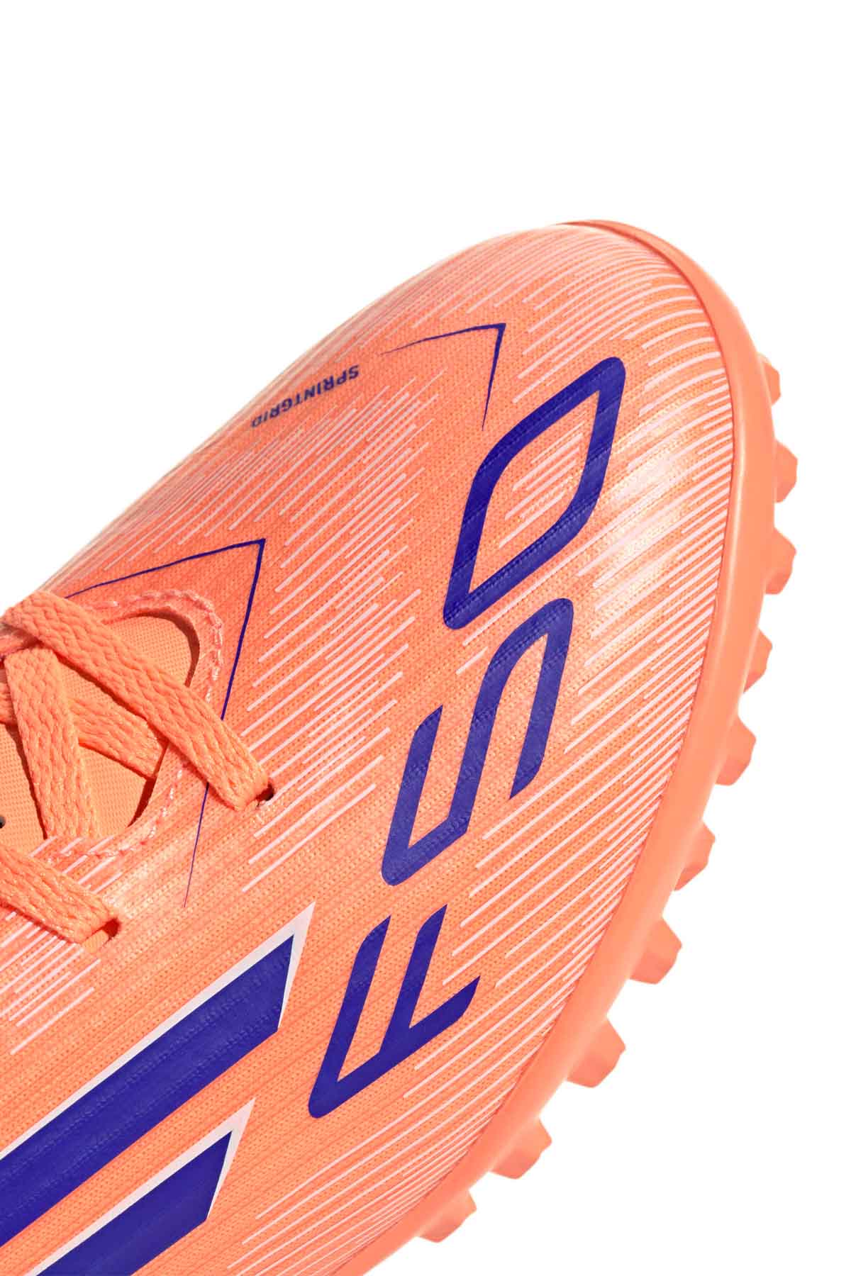 adidas F50 CLUB TF Turuncu Erkek Halı Saha Ayakkabısı - Görsel 7