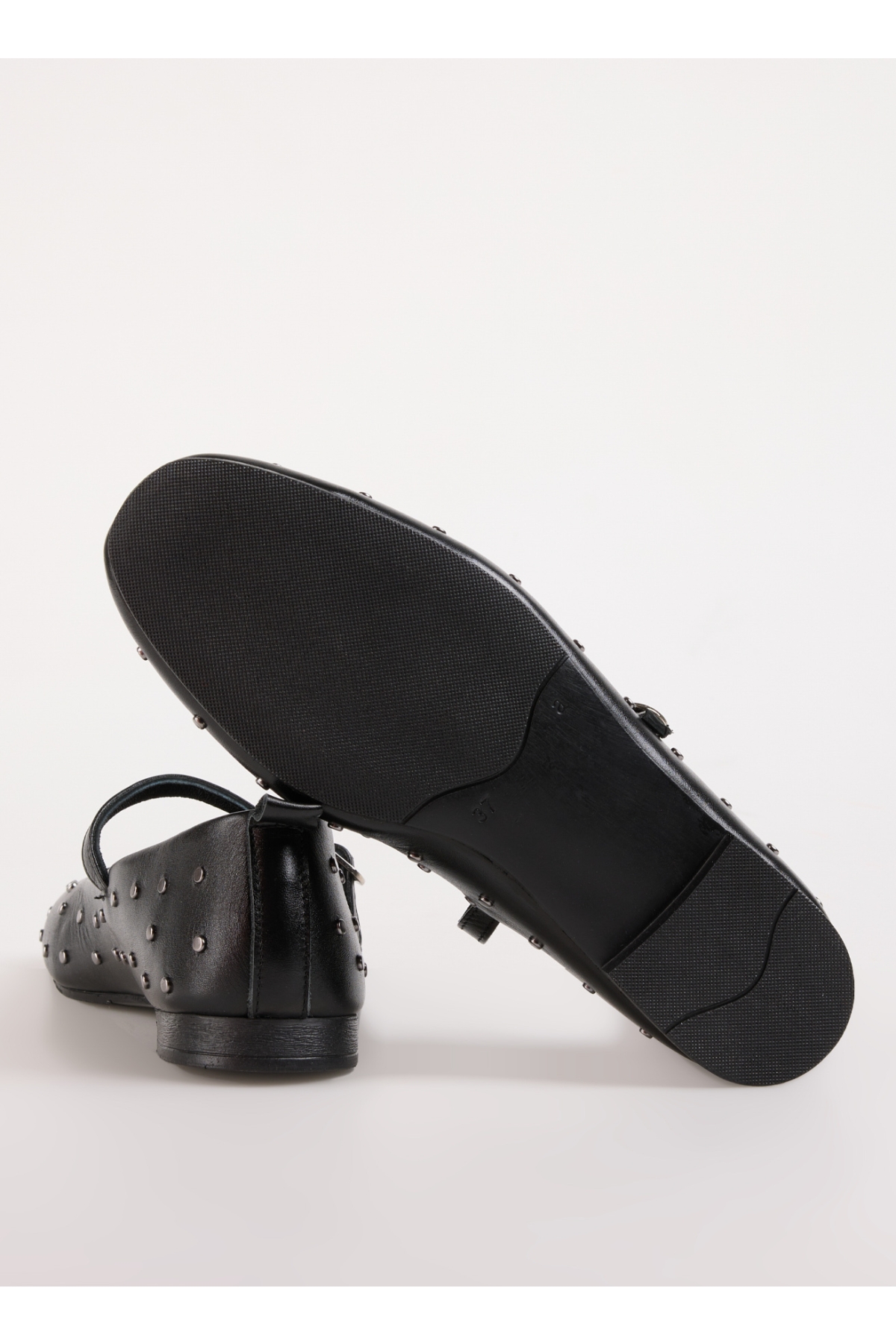 Deri Deri Siyah Kadın Babet D-ADELINA - Görsel 5