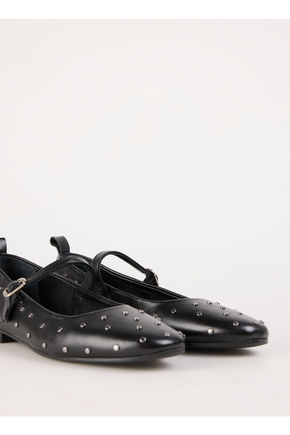 Deri Deri Siyah Kadın Babet D-ADELINA - Görsel 6