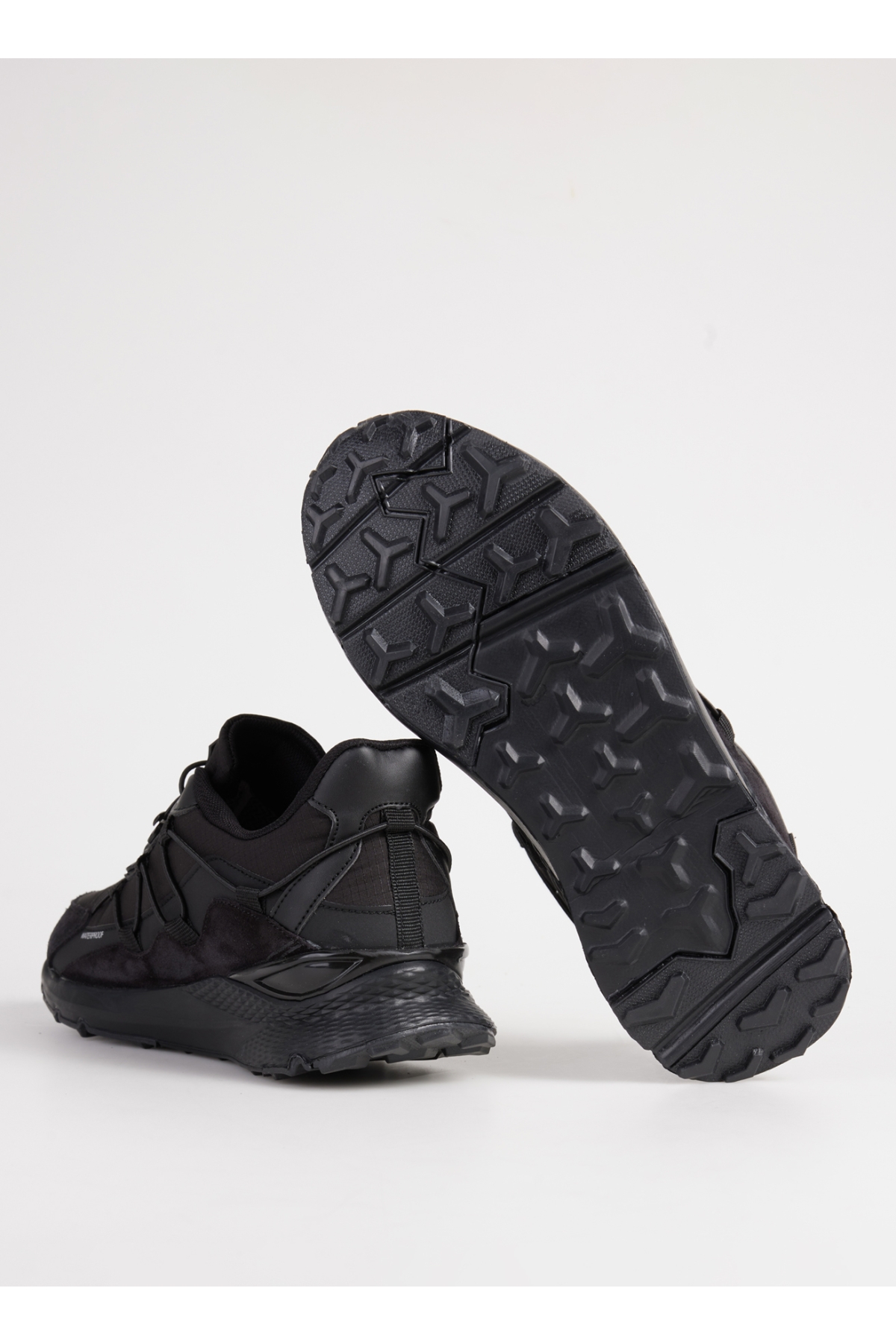 G-EMERSON Siyah Deri - Tekstil Erkek Outdoor Ayakkabısı - Görsel 5