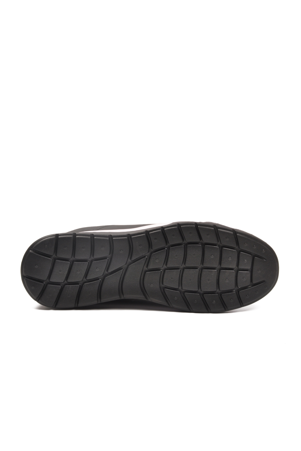 Siyah Kırmızı Lastik Bağcıklı Hafif Esnek Erkek Spor Ayakkabı Kaif 2323 M - Görsel 6