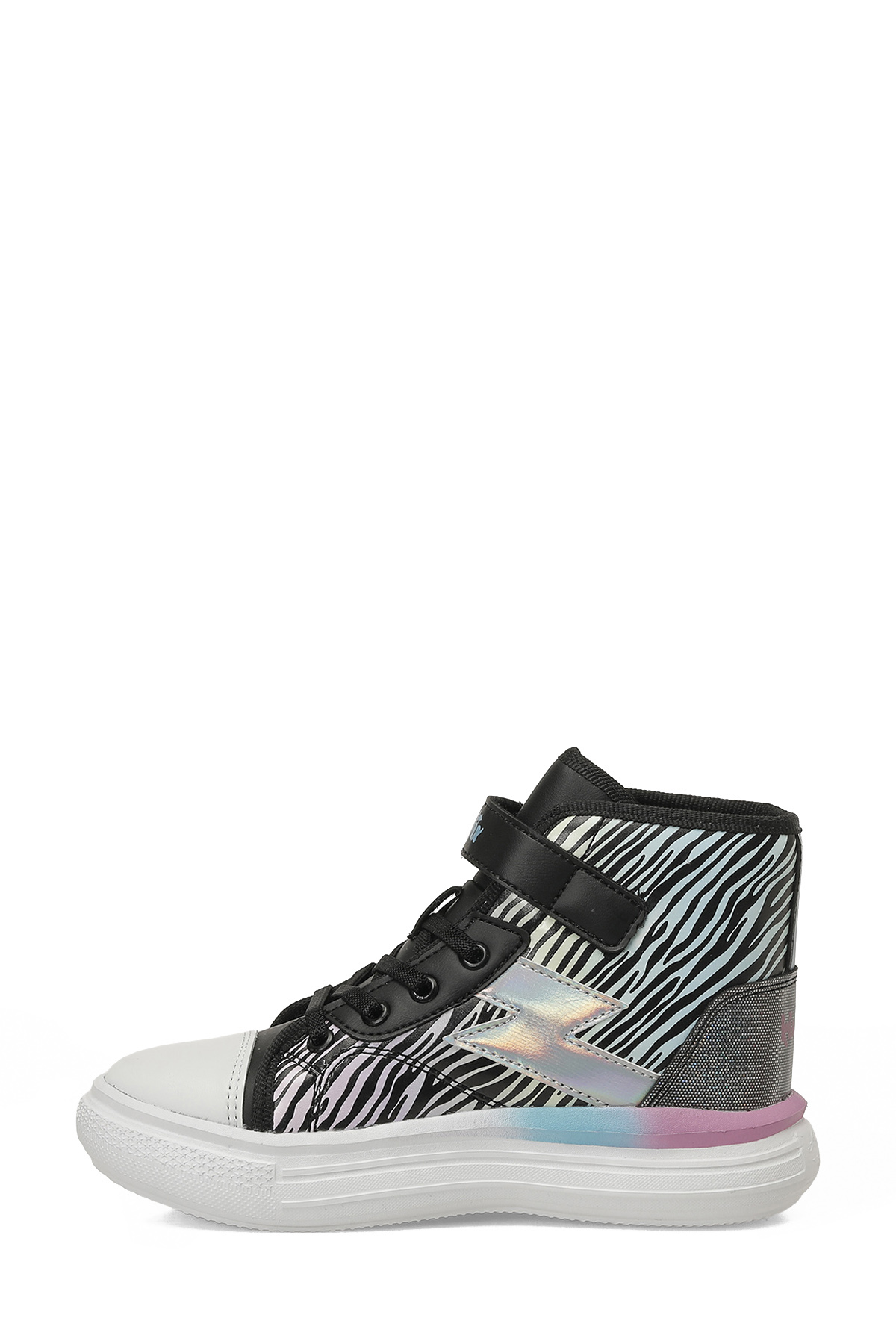 LOOPS HI PU F 5PR Siyah Kız Çocuk High Sneaker - Görsel 4