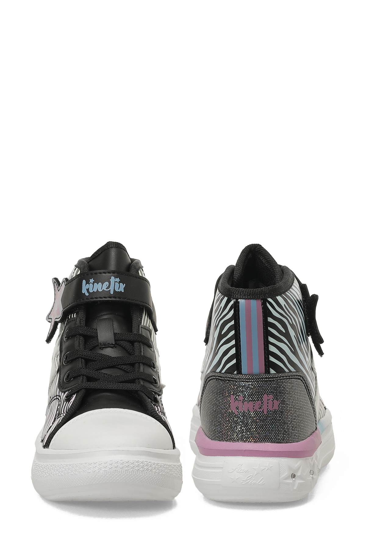 LOOPS HI PU F 5PR Siyah Kız Çocuk High Sneaker - Görsel 6