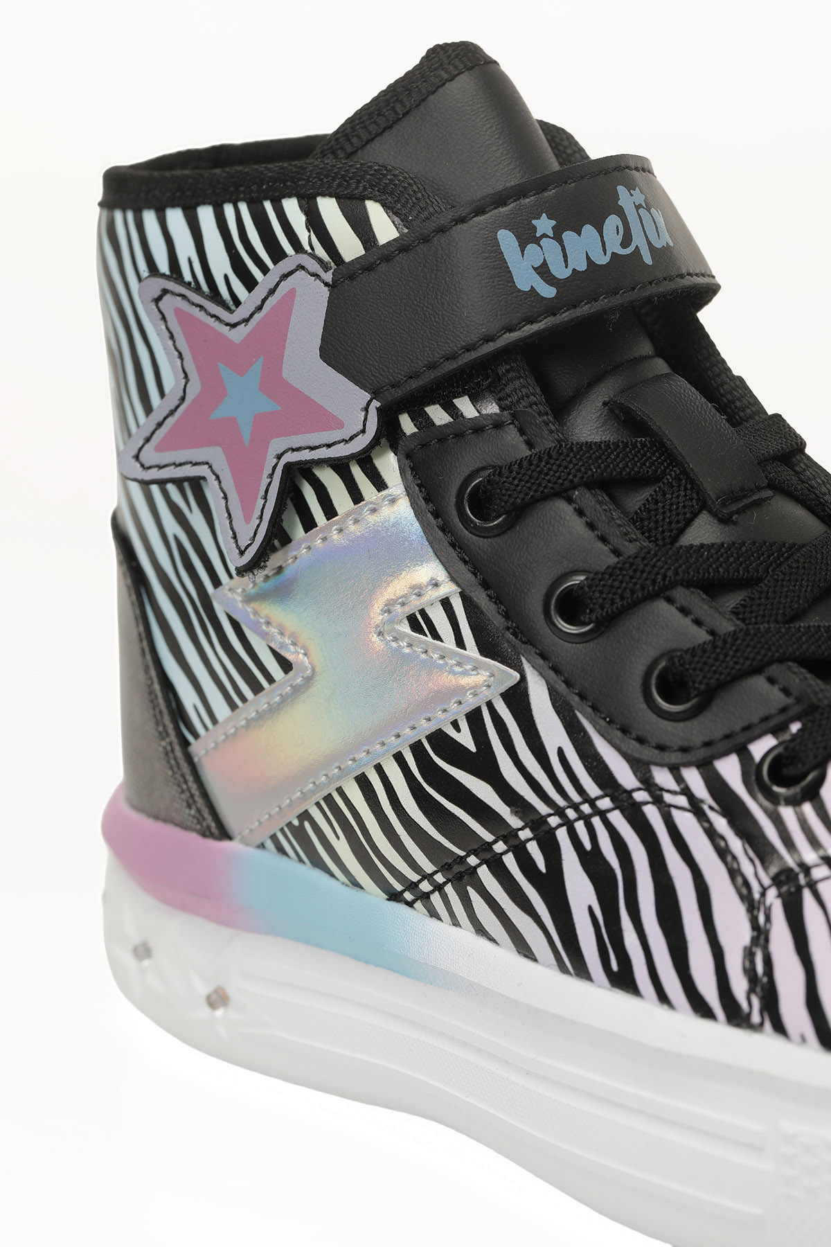 LOOPS HI PU F 5PR Siyah Kız Çocuk High Sneaker - Görsel 8