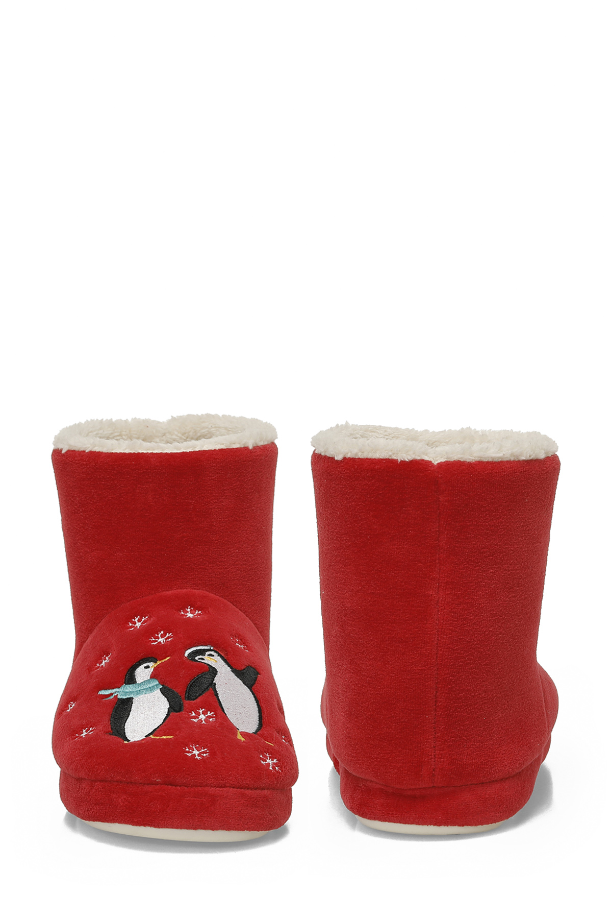 609096.Z5PR Kırmızı Kadın Panduf - Görsel 6