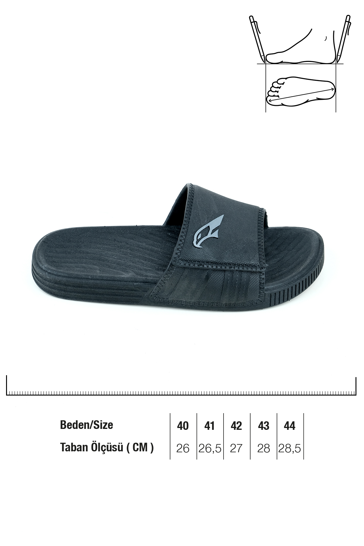Yazlık Erkek Kaydırmaz Taban Terlik - Görsel 3