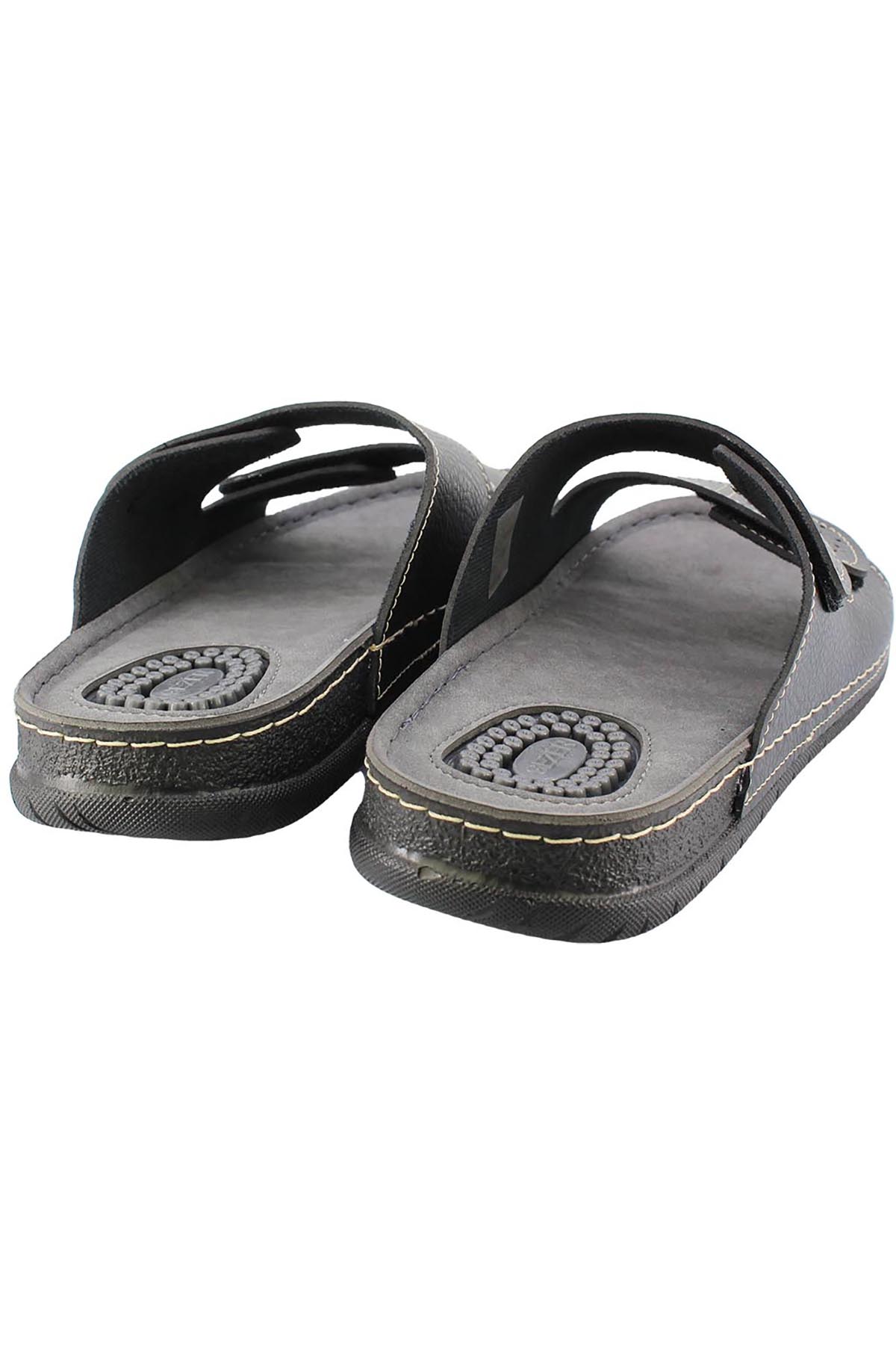 Yazlık İki Toka Ayarlanabilir Masaj Taban Erkek Terlik - Görsel 4