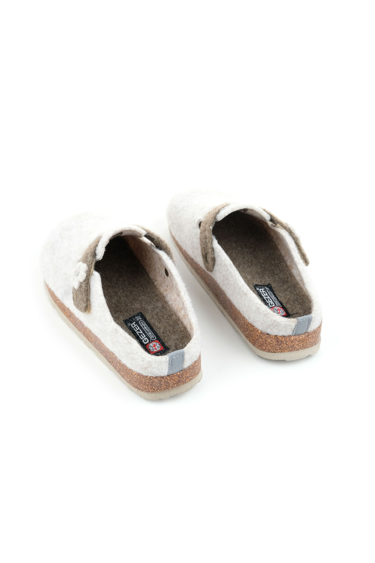 Gezer Gezer Bej Kışlık Mantar Taban Kadın Terlik Flo'da! Bej - 5. görsel