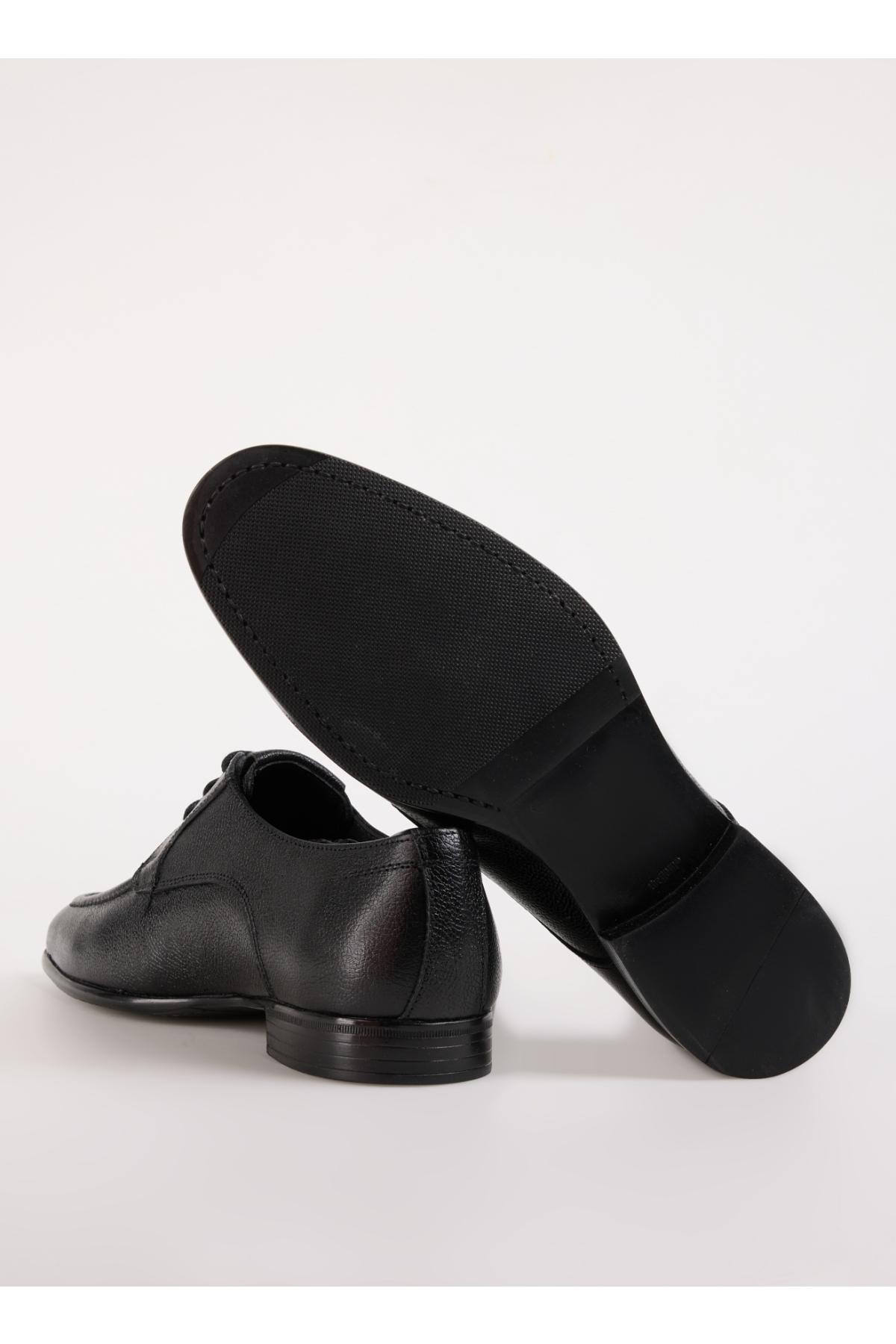 Siyah Erkek Deri Klasik Ayakkabı TORINO - Görsel 5