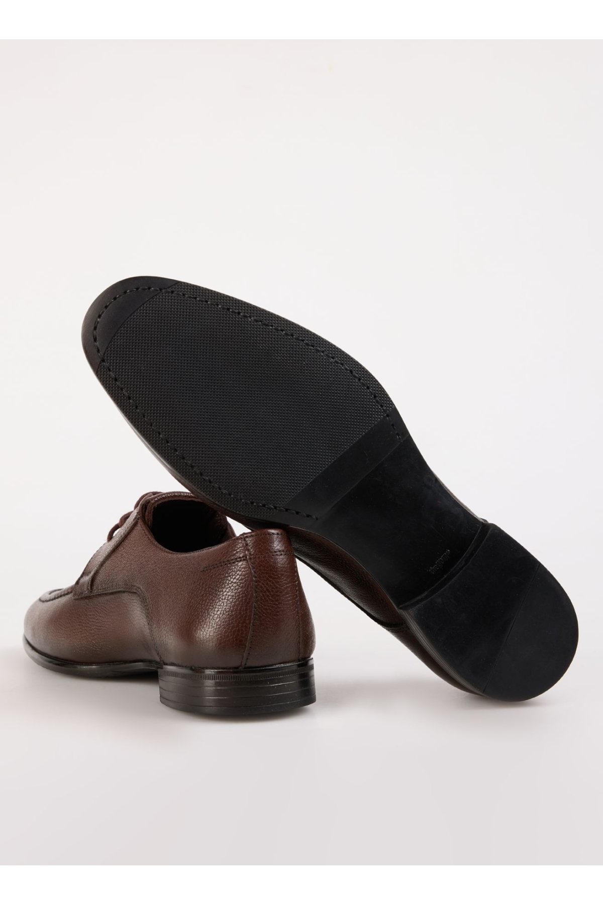 Fabrika Kahverengi Fabrika Deri Klasik Erkek Ayakkabı TORINO