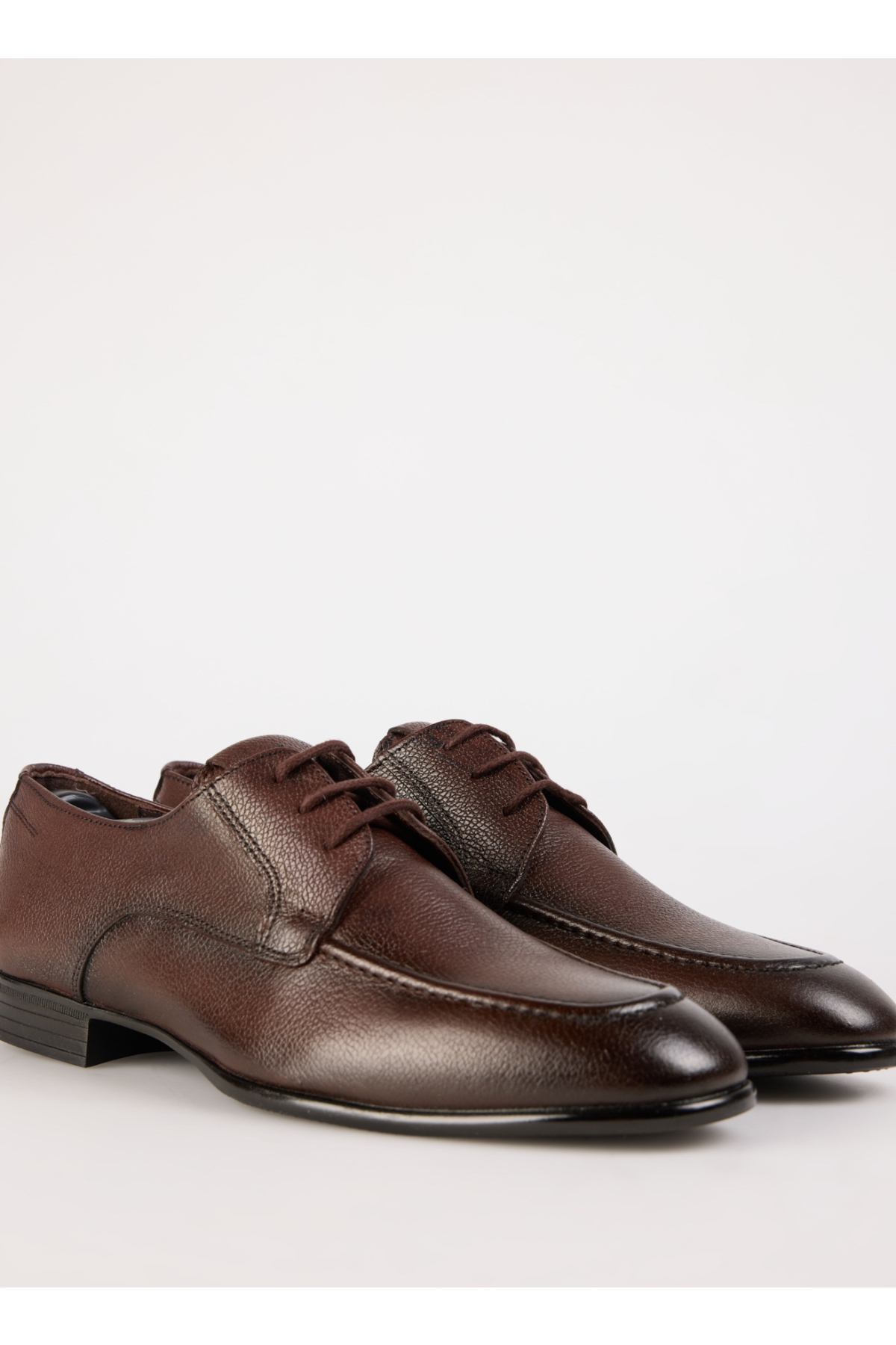 Fabrika Kahverengi Fabrika Deri Klasik Erkek Ayakkabı TORINO