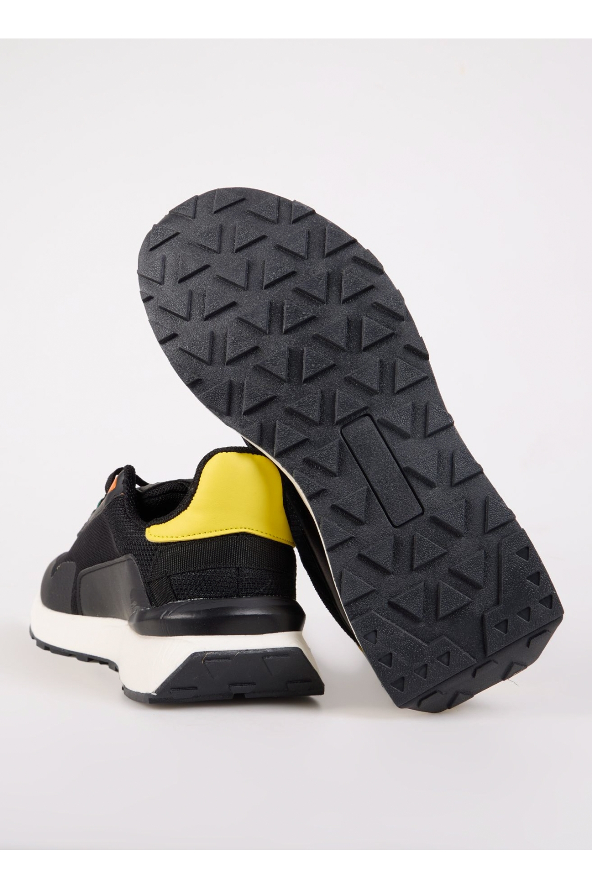 Siyah Erkek Sneaker TRAN - Görsel 5