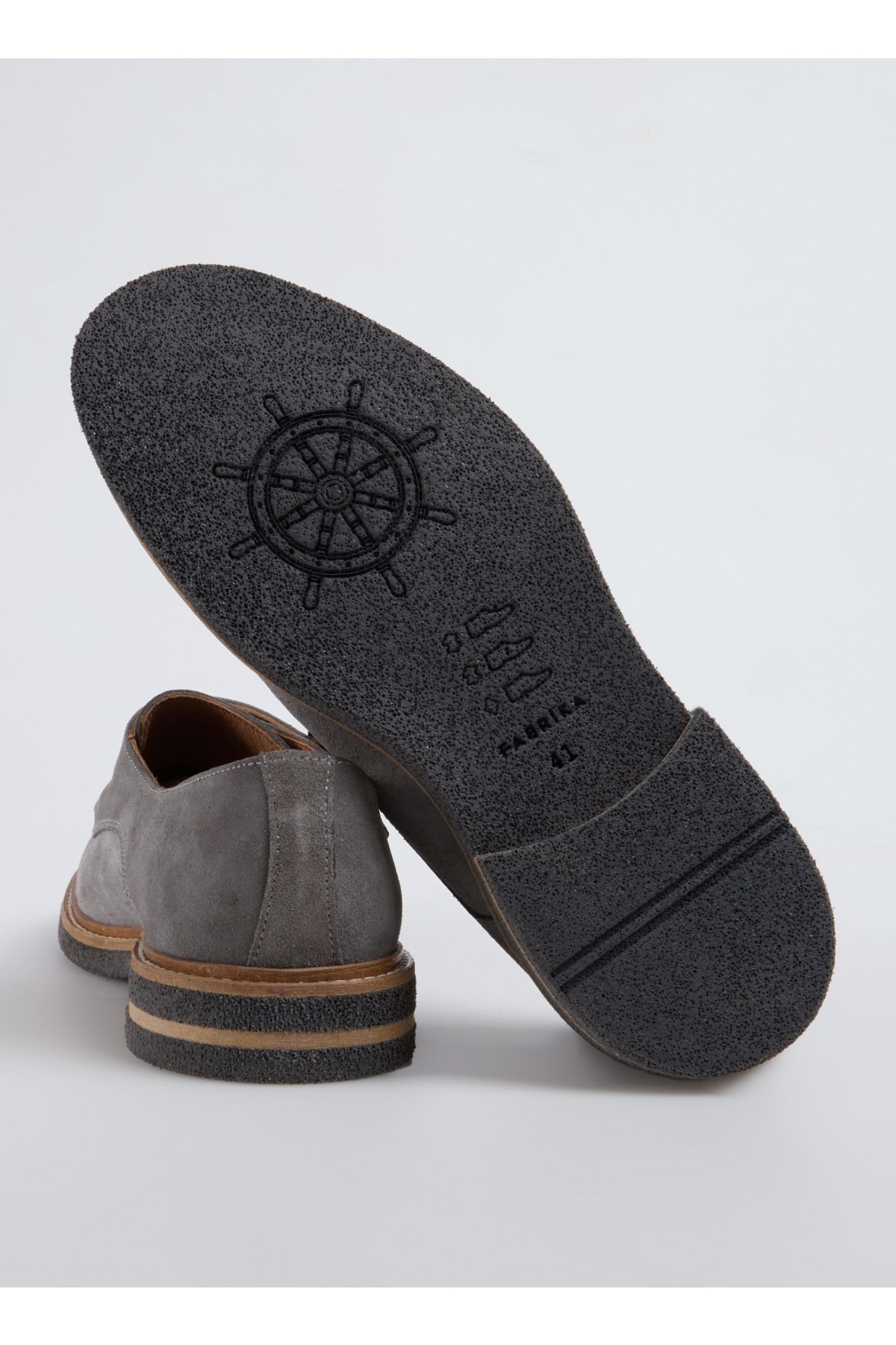 Süet Gri Erkek Günlük Ayakkabı VALOR-ZENITH - Görsel 5