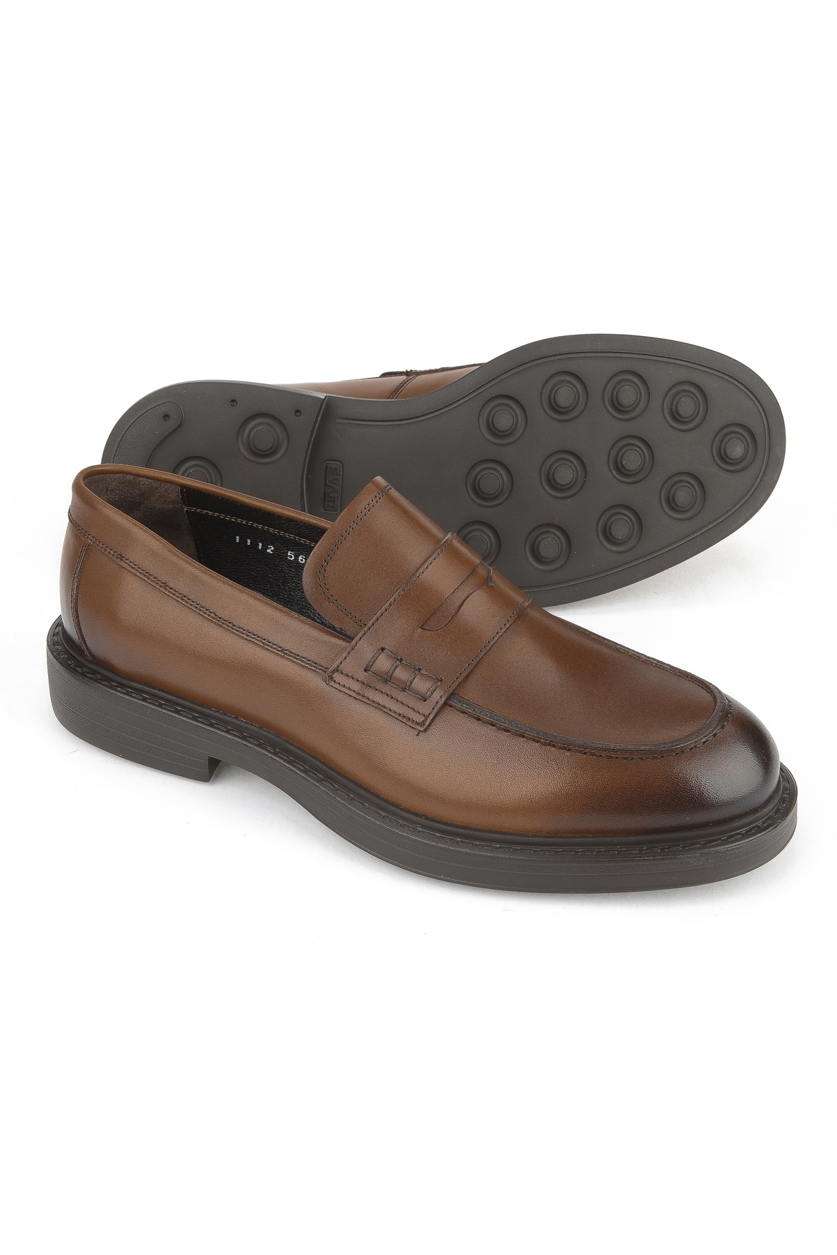 Erkek Hakiki Deri Ayakkabı 15350Z1112 Taba - Görsel 5