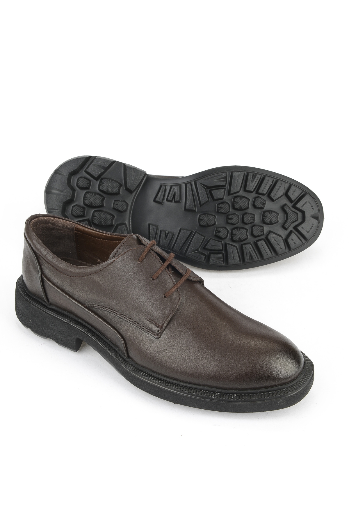 Erkek Hakiki Deri Ayakkabı 1531007Z4204 Kahve - Görsel 5